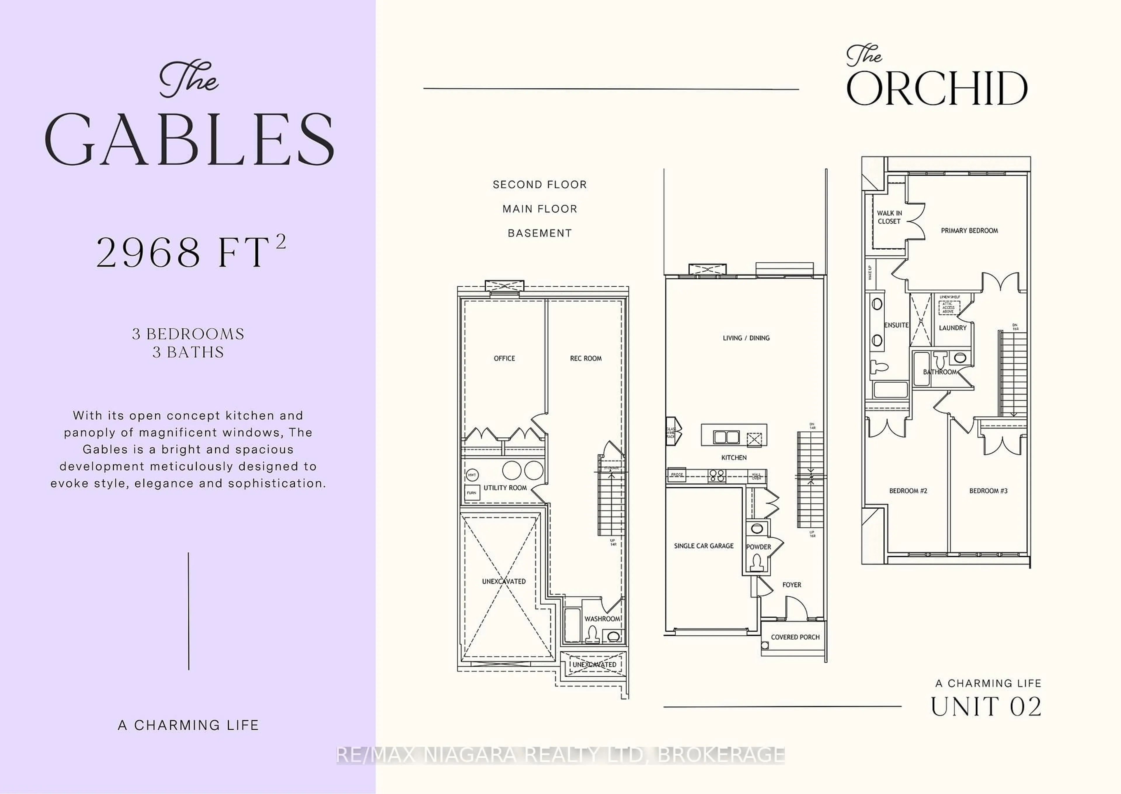 Floor plan for 441 Dorchester St #B, Niagara-on-the-Lake Ontario L0S 1J0