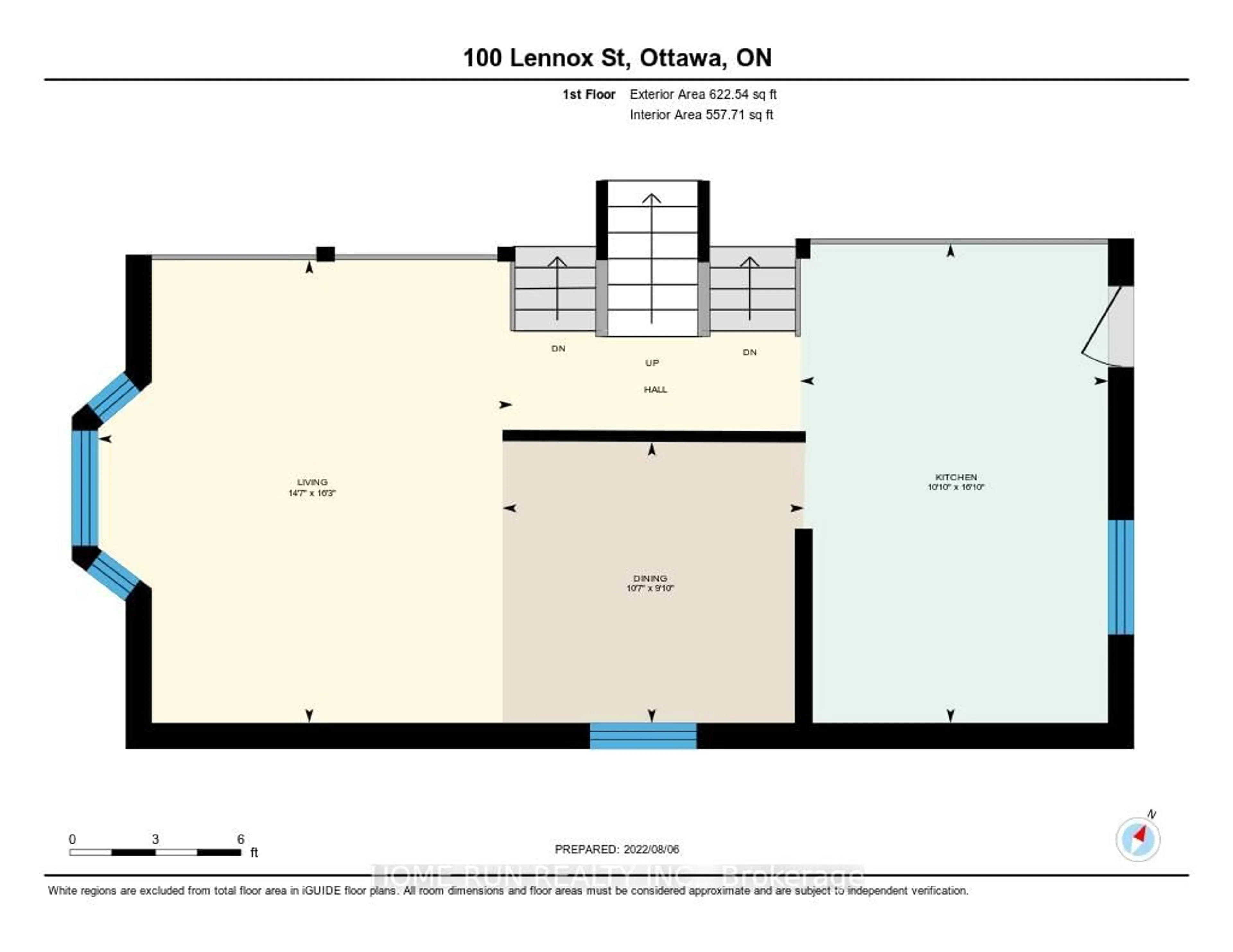 Floor plan for 100 Lennox St, Richmond Ontario K0A 2Z0