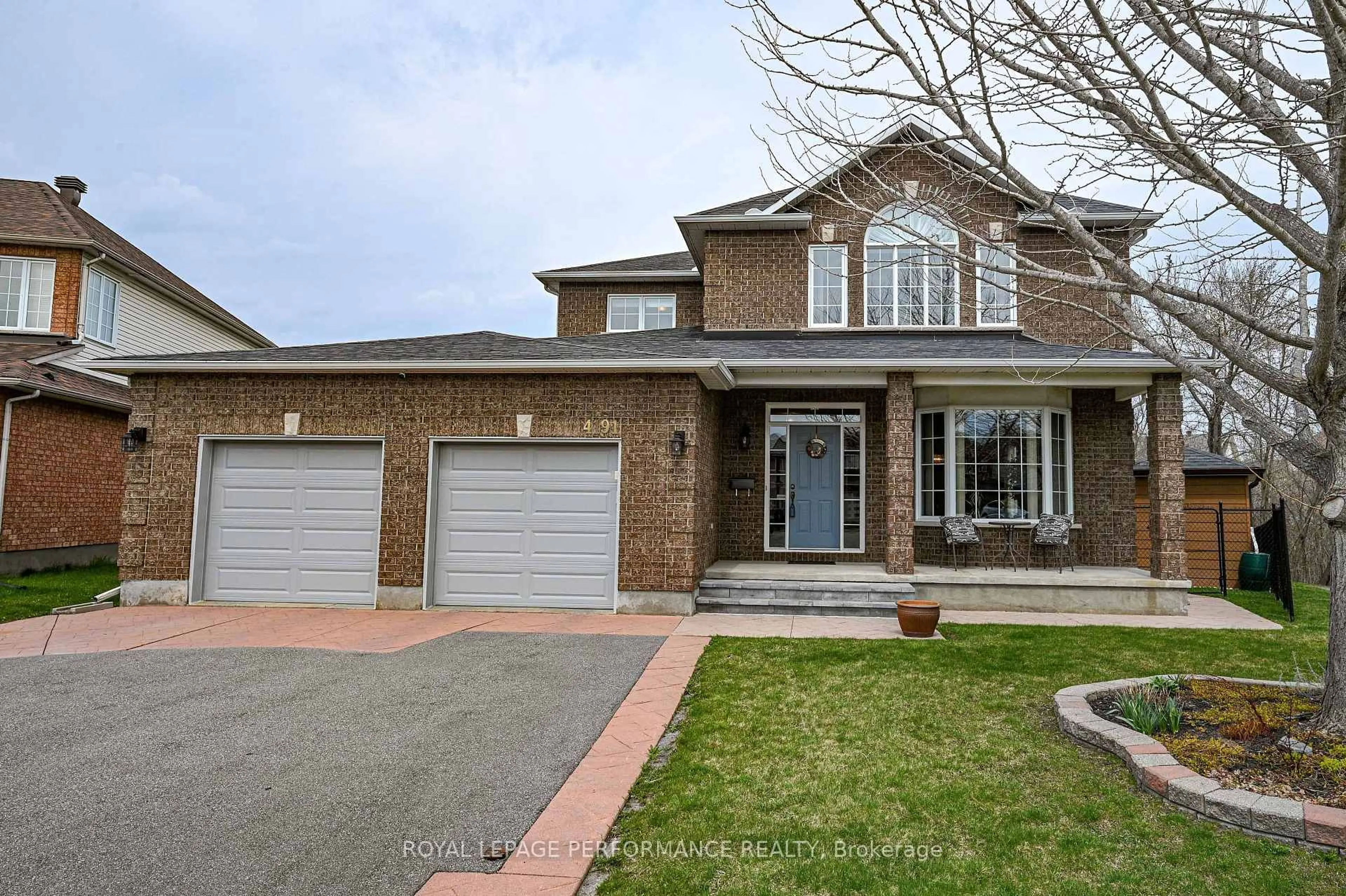 Home with brick exterior material, street for 4191 Wolfe Point Way, Ottawa Ontario K1V 1P5
