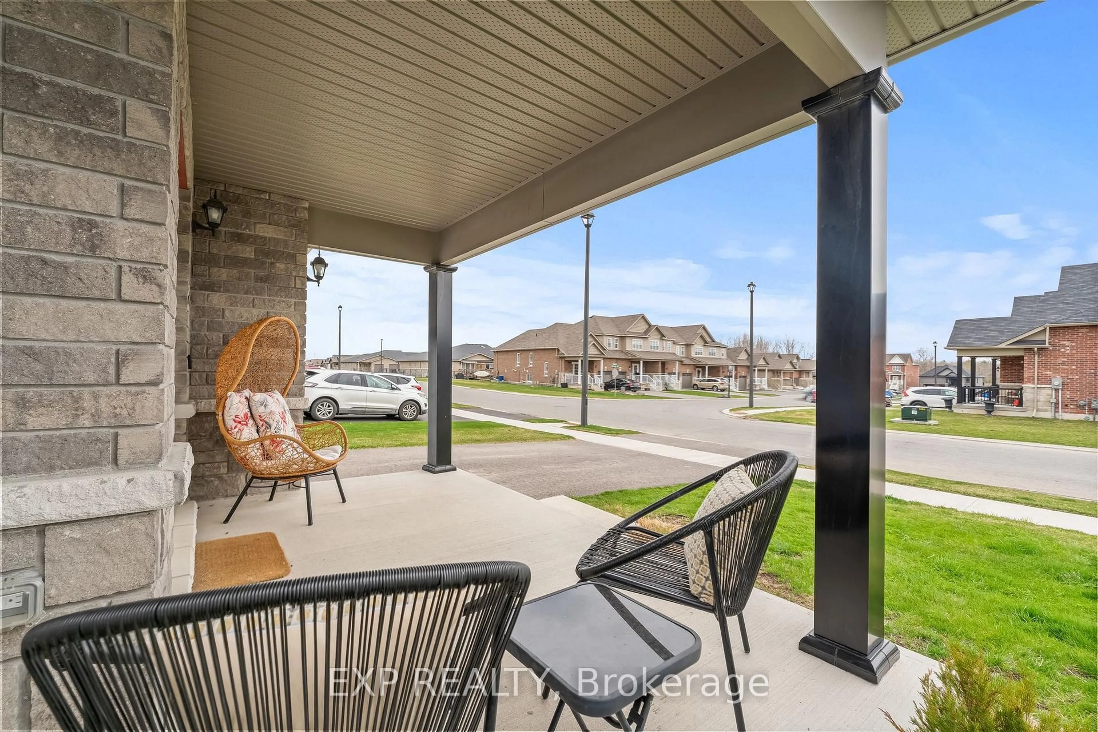 Patio, street for 65 Cortland Way, Brighton Ontario K0K 1H0