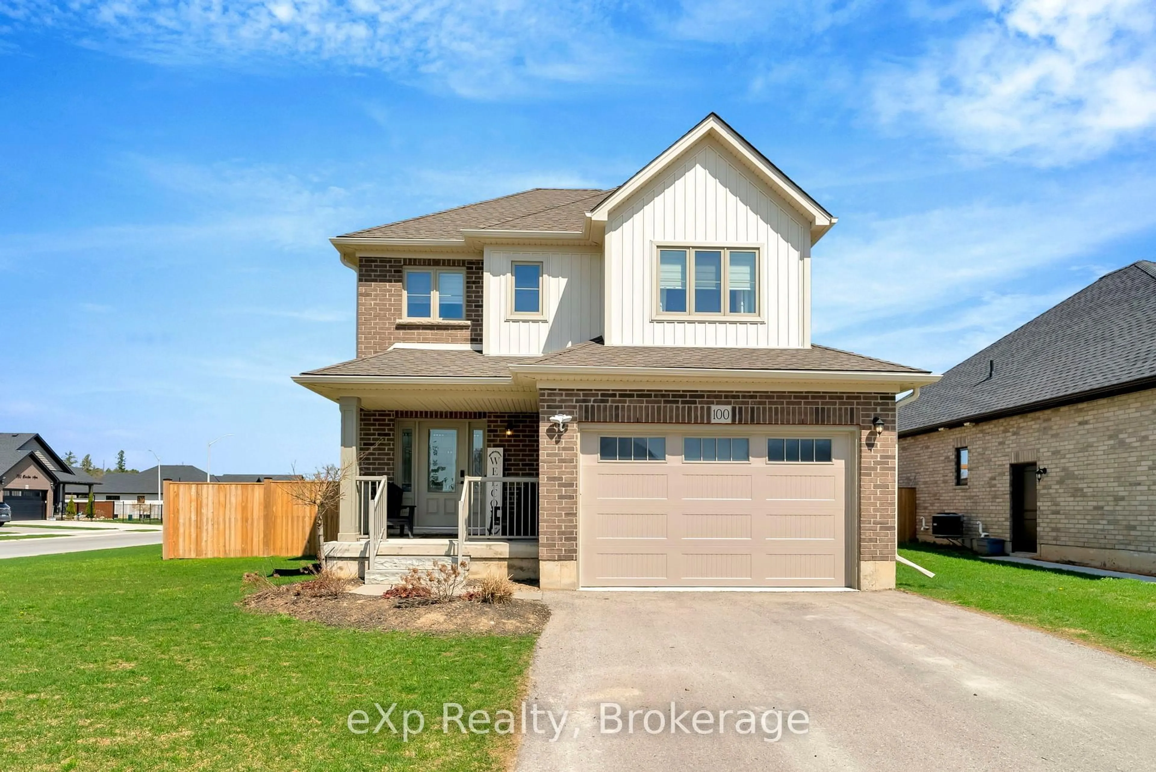 Home with brick exterior material, street for 100 EMERSON Way, West Grey Ontario N0G 1R0