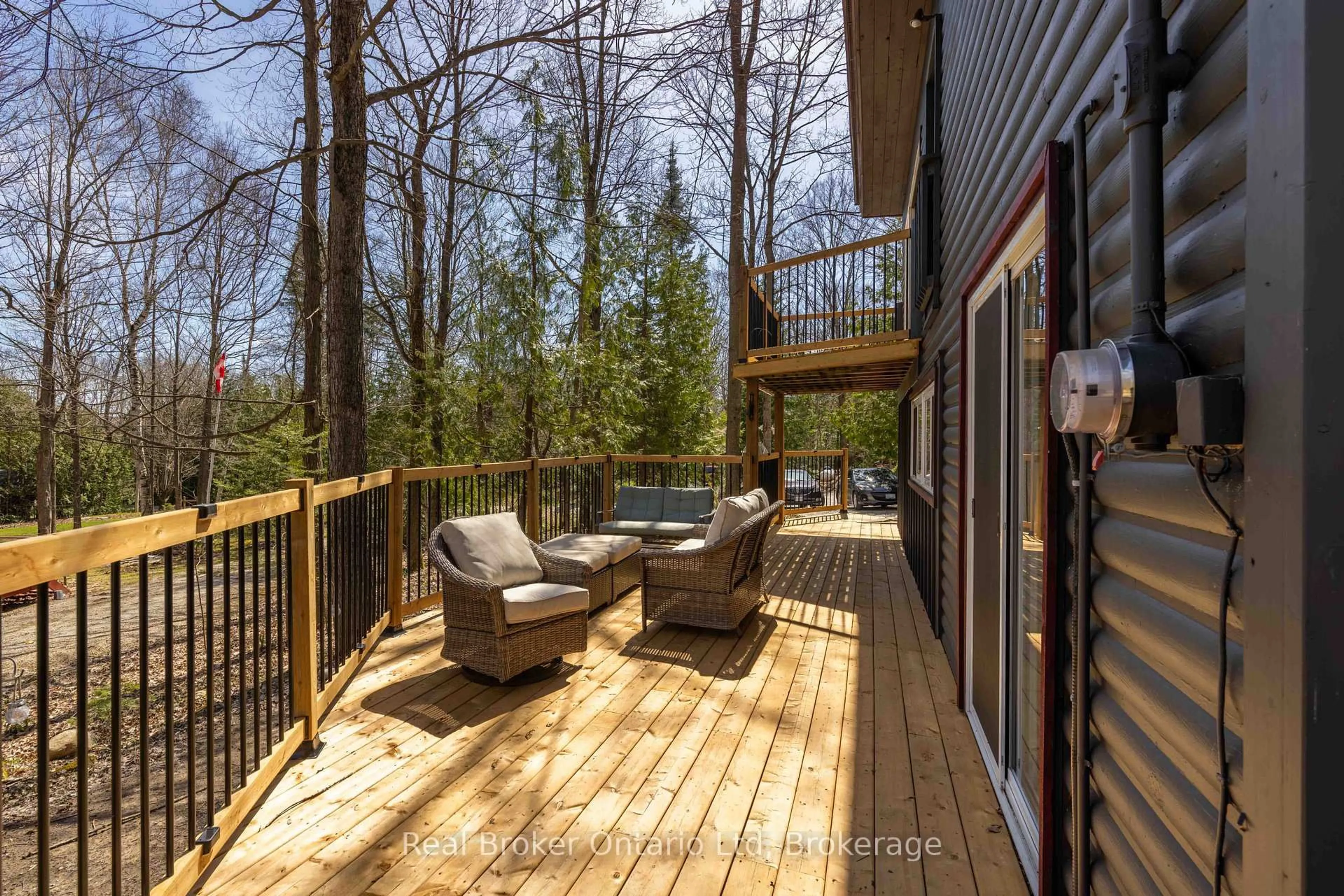 Patio, forest/trees view for 12 7th Ave, South Bruce Peninsula Ontario N0H 2T0
