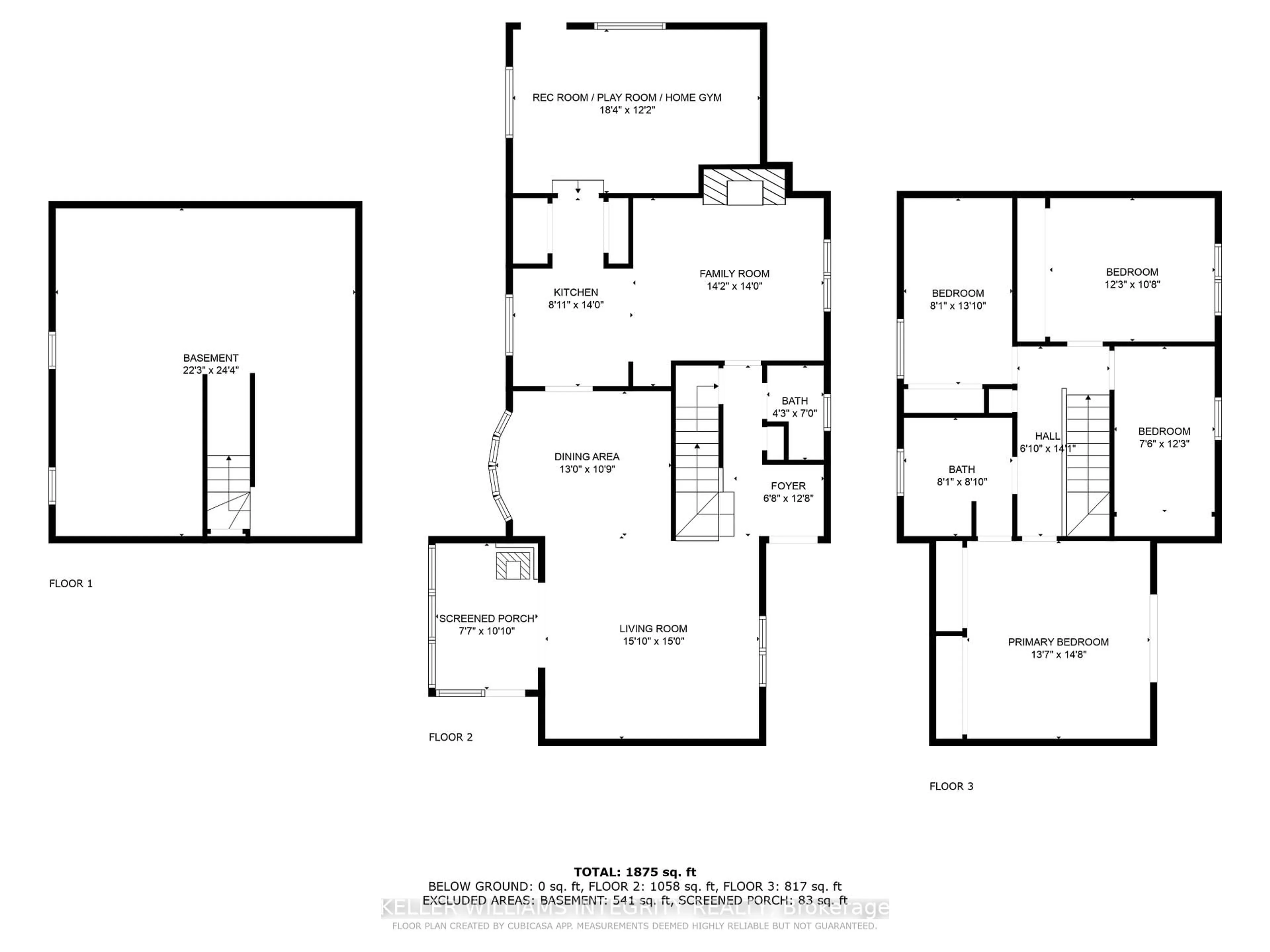 Floor plan for 5434 Riverside Cres, Manotick Ontario K4M 1G9