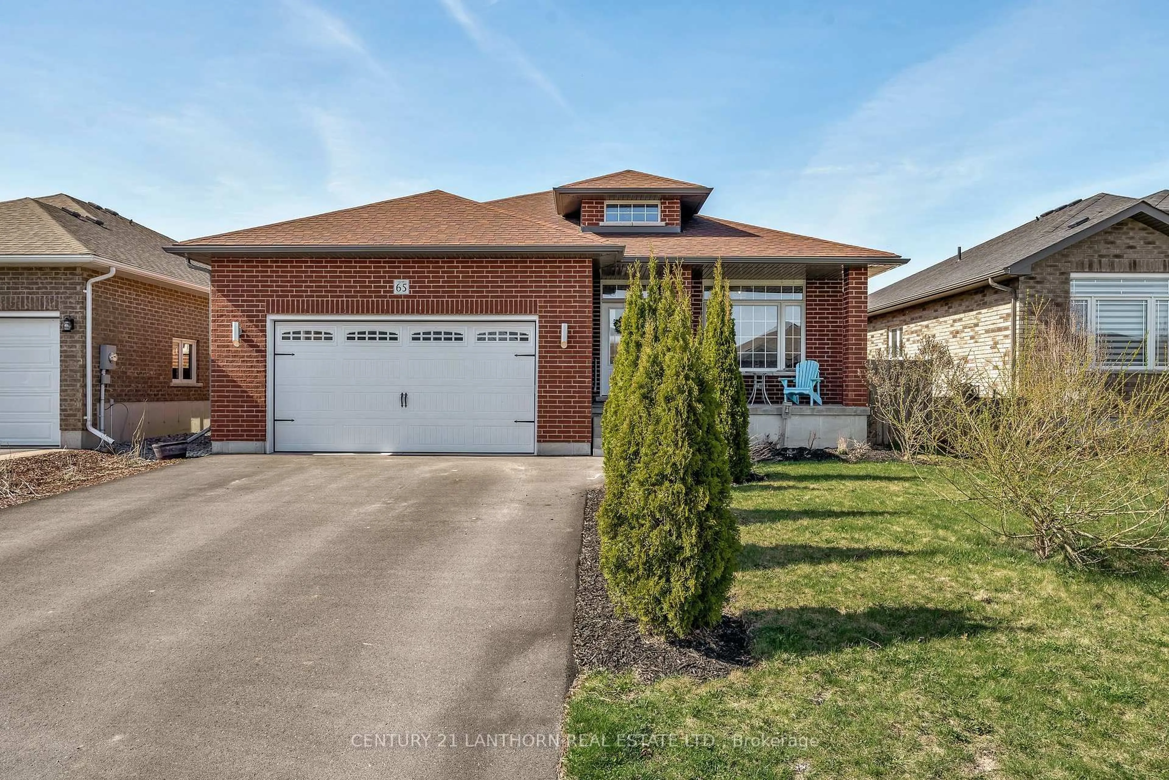 Home with brick exterior material, street for 65 Crews Cres, Quinte West Ontario K8V 0G4