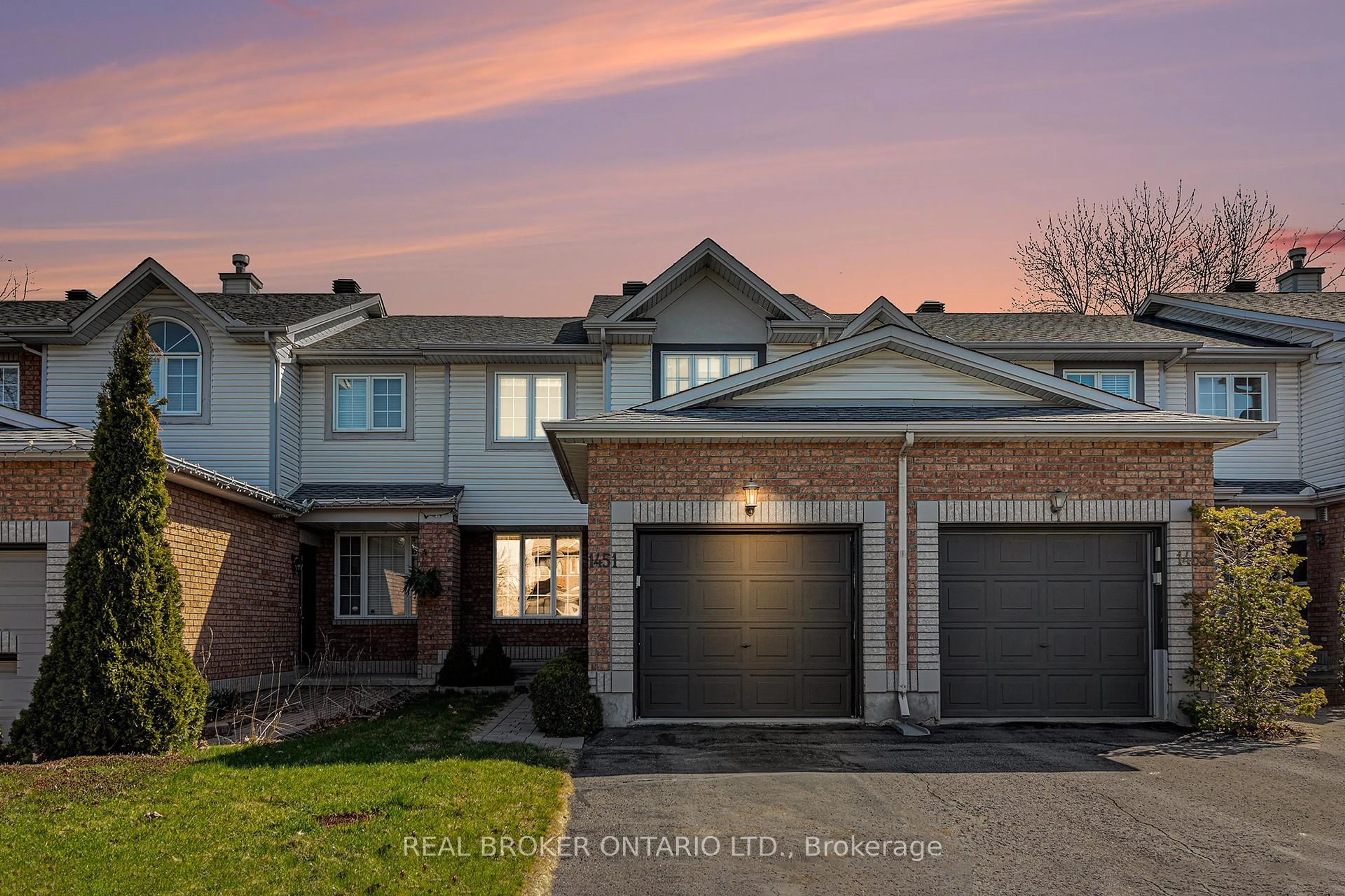 Home with brick exterior material, street for 1451 Bonneville Cres, Ottawa Ontario K1C 7N2