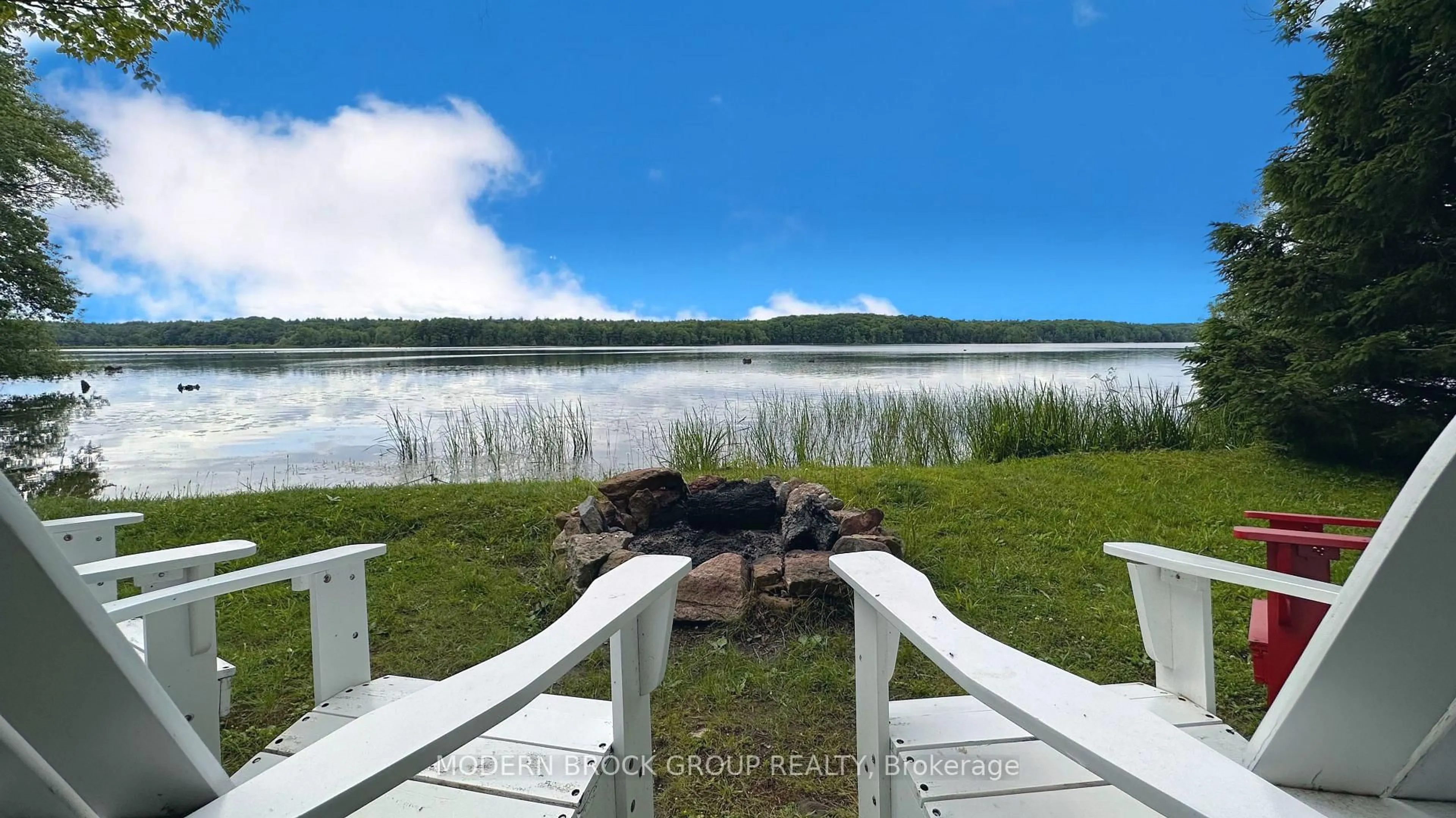 Patio, water/lake/river/ocean view for 94 Graham Lake Rd, Front of Yonge Ontario K0E 1R0