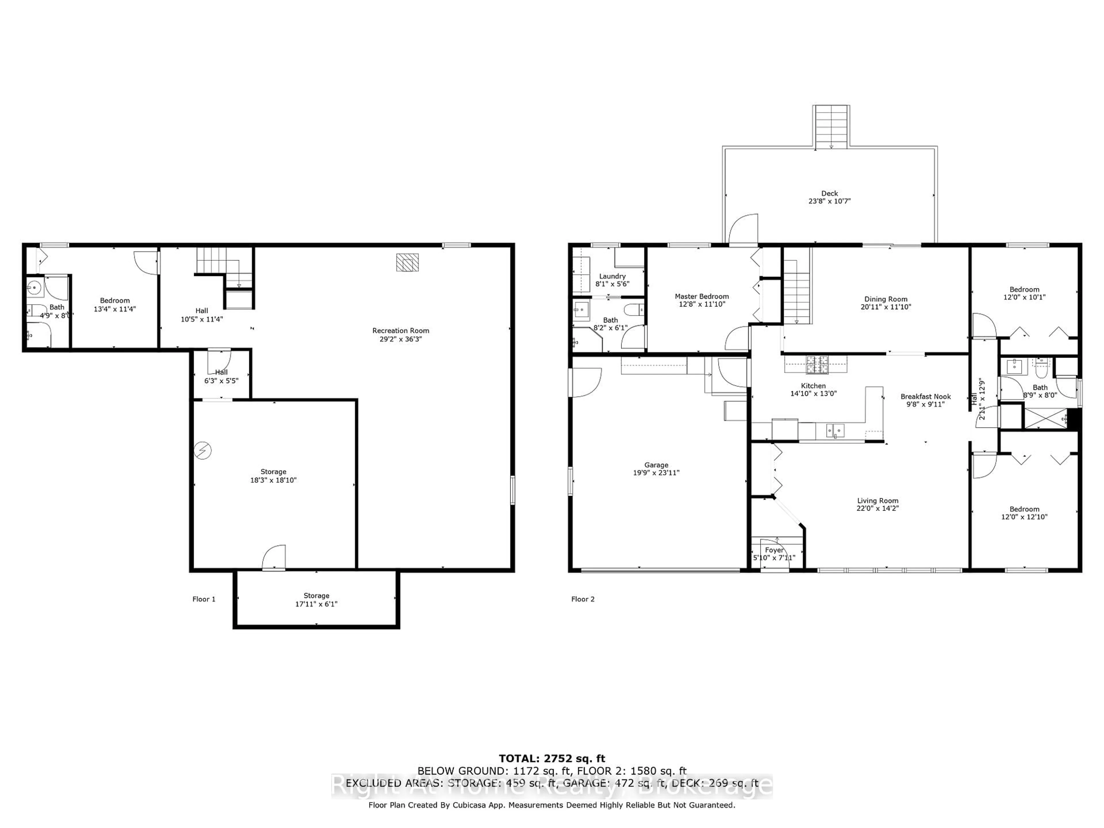 Floor plan for 664 Maple St, Huron East Ontario N0G 1H0
