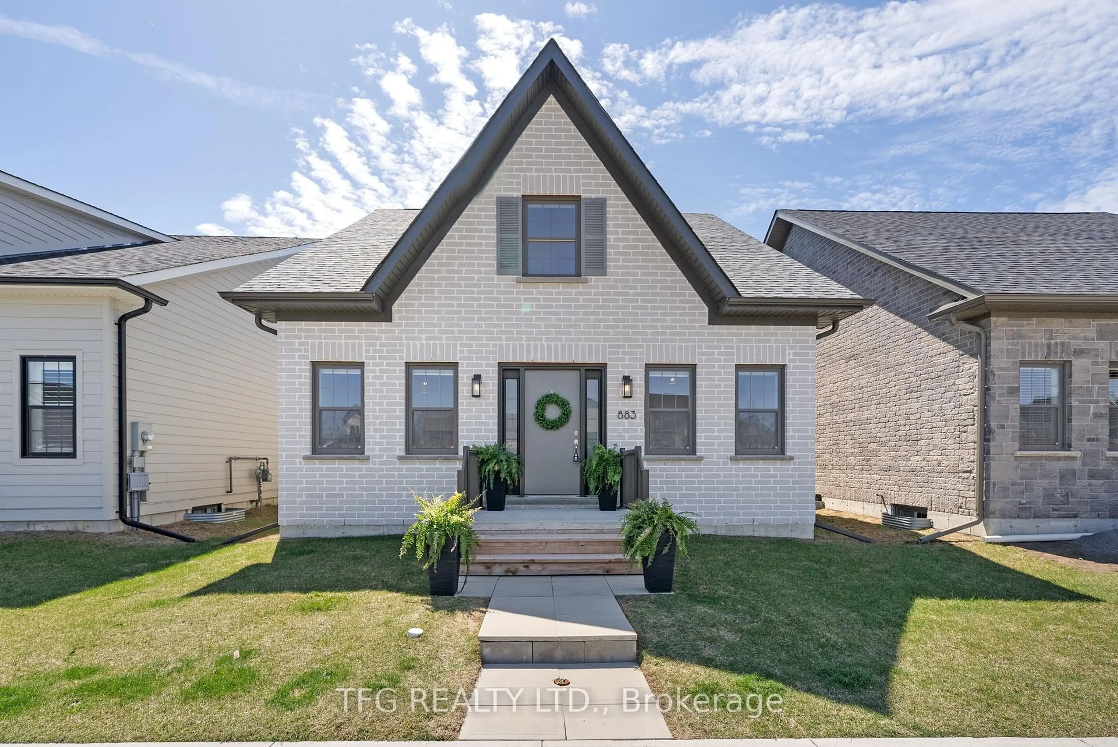 Home with brick exterior material, street for 883 Ernest Allen Blvd, Cobourg Ontario K9A 1W9