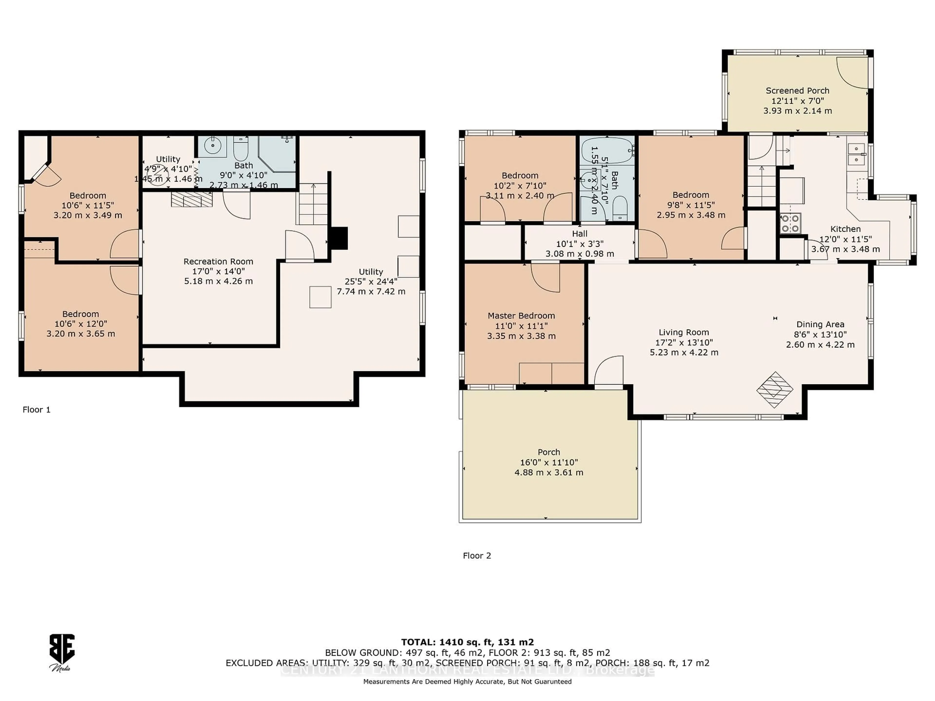Floor plan for 51 Lafferty Rd, Trenton Ontario K8V 5P7