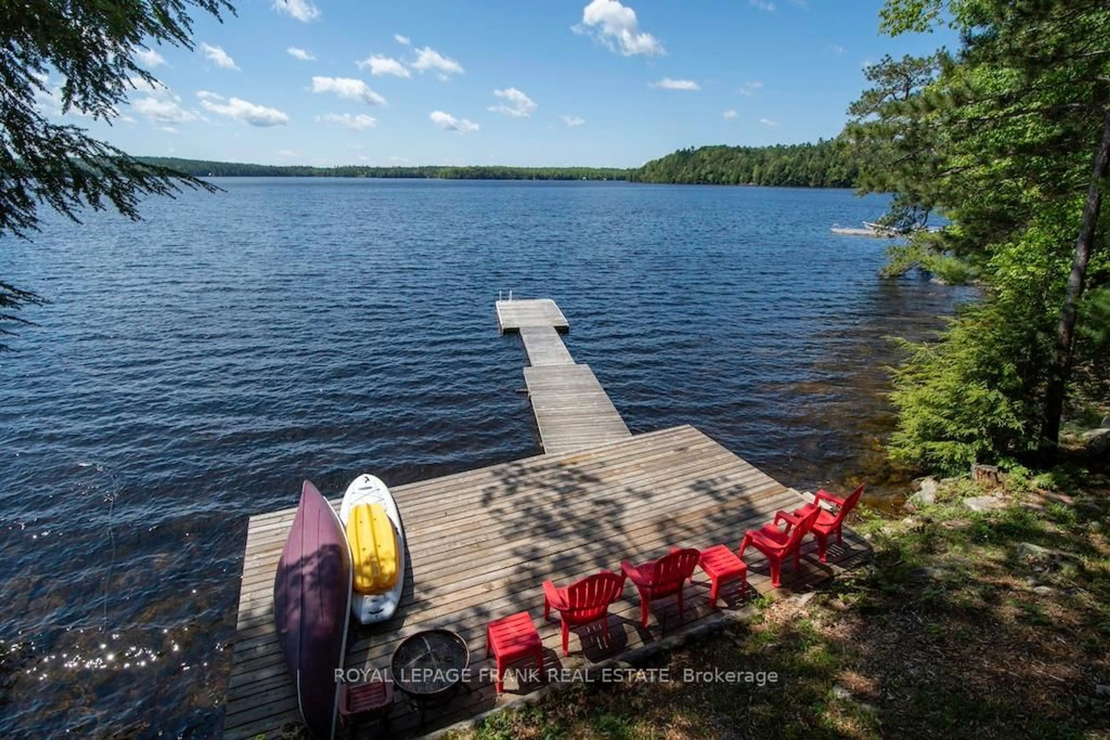 Patio, water/lake/river/ocean view for 119 Fire Route 242 N/A, Trent Lakes Ontario K0L 1J0