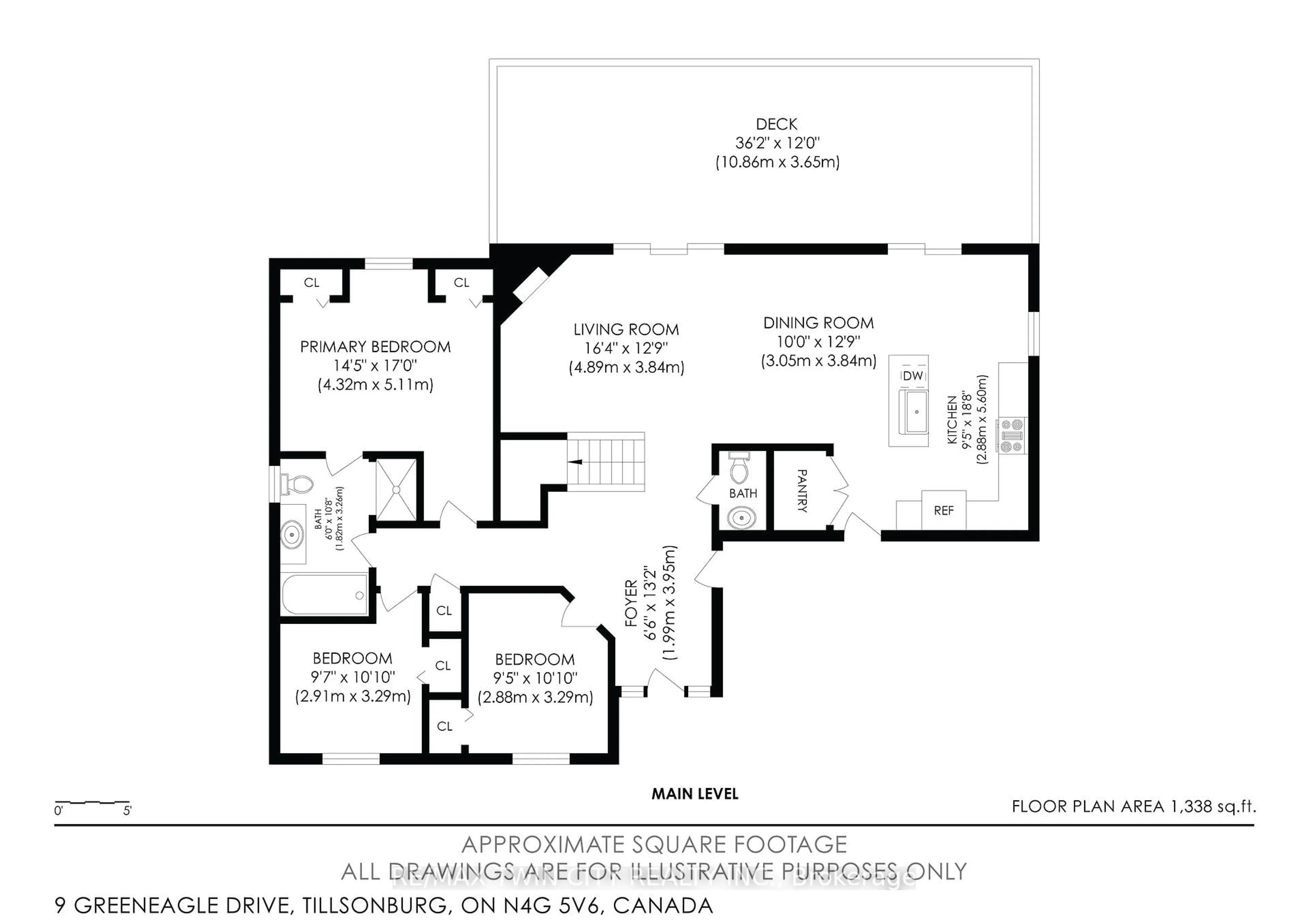 Floor plan for 9 Greeneagle Dr, Tillsonburg Ontario N4G 5V6