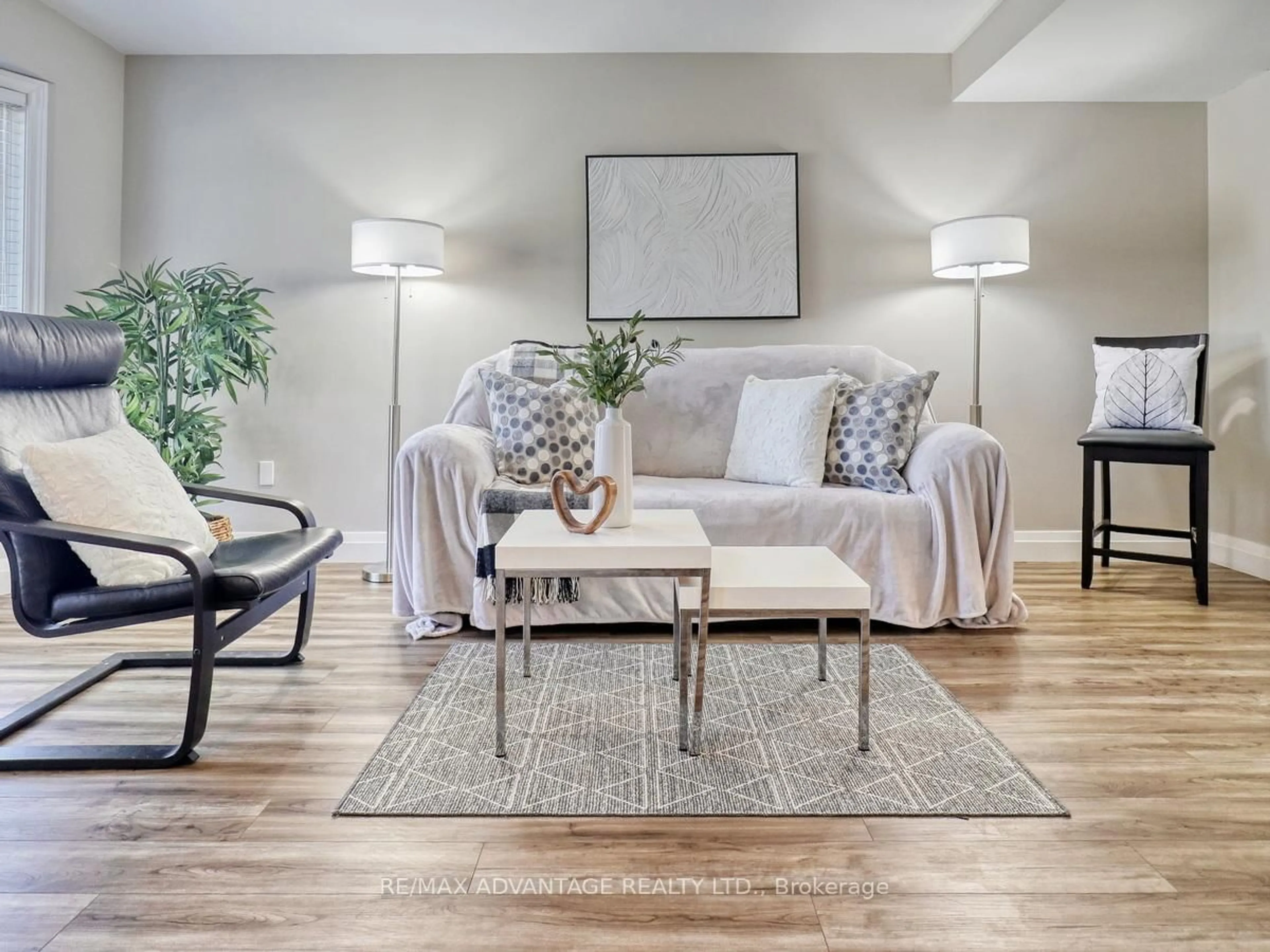 Living room with furniture, unknown for 70 Chapman Crt #74, London North Ontario N6G 4Z4