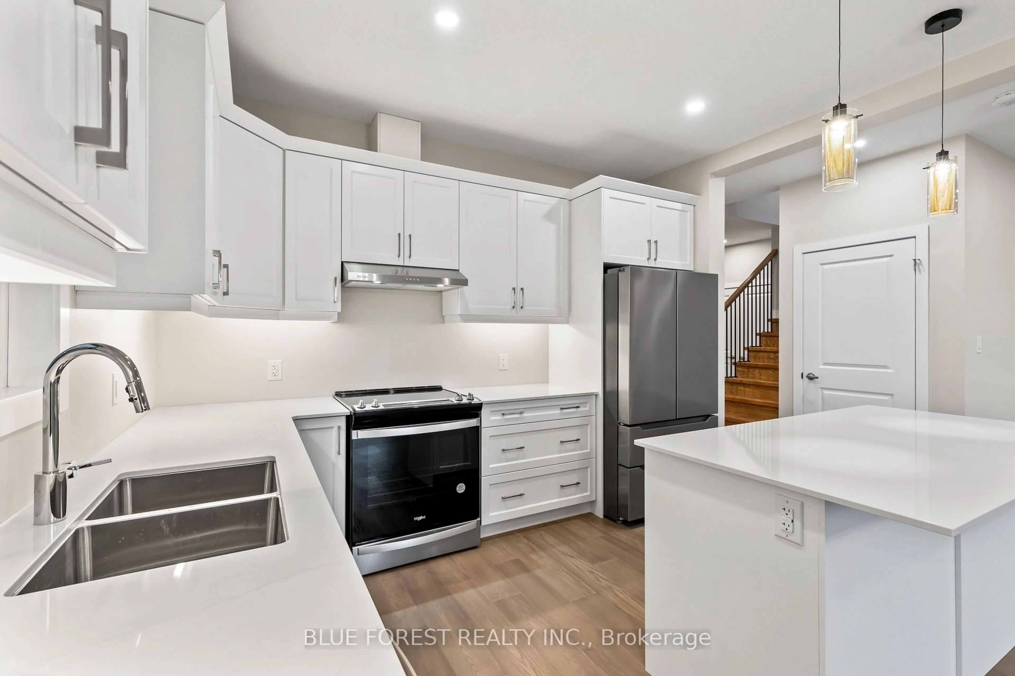 Open concept kitchen, ceramic/tile floor for Lot 16 Ayrshire Ave, London South Ontario N6P 0J5