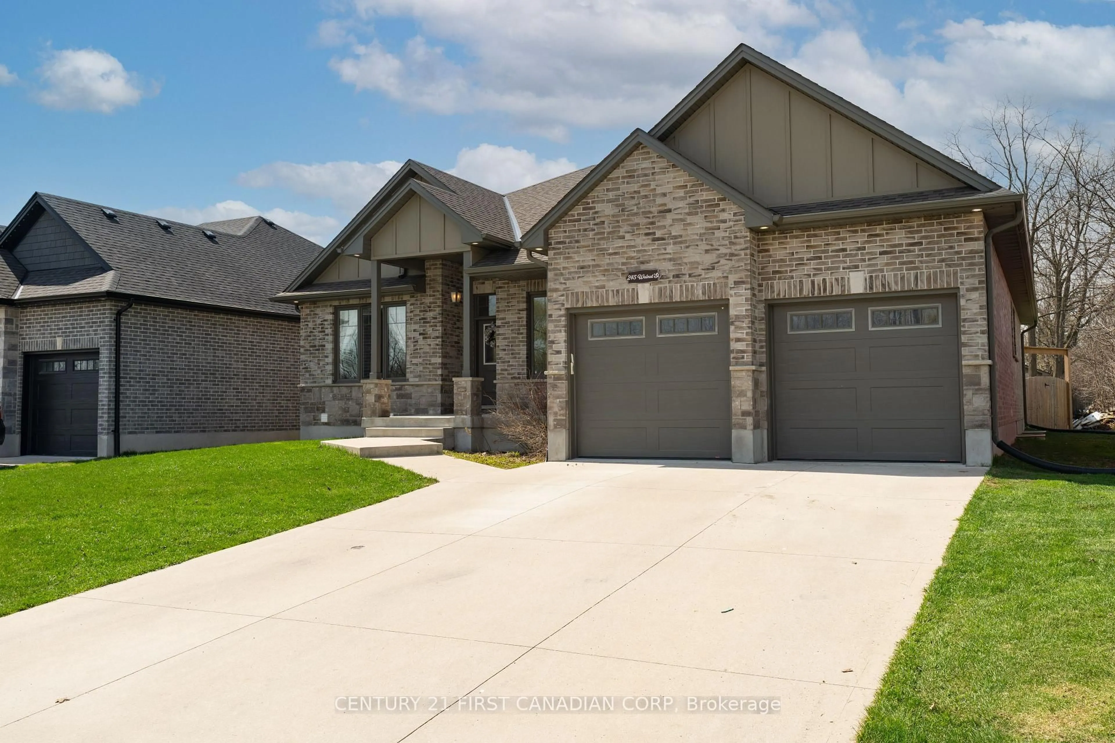 Home with brick exterior material, street for 245 Walnut St, Lucan Biddulph Ontario N0M 2J0
