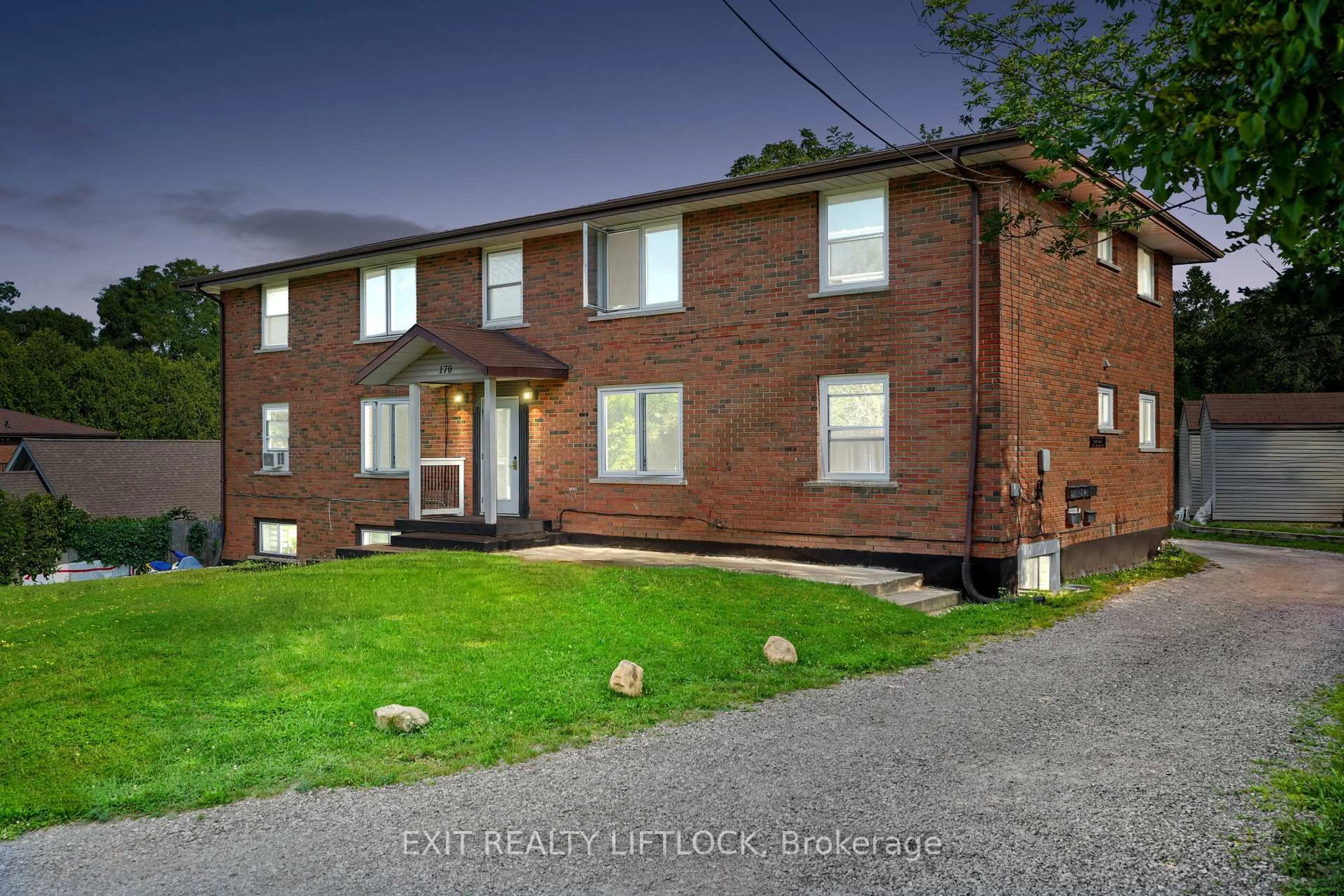 Home with brick exterior material, street for 170 Dunlop St, Peterborough East Ontario K9H 1R6