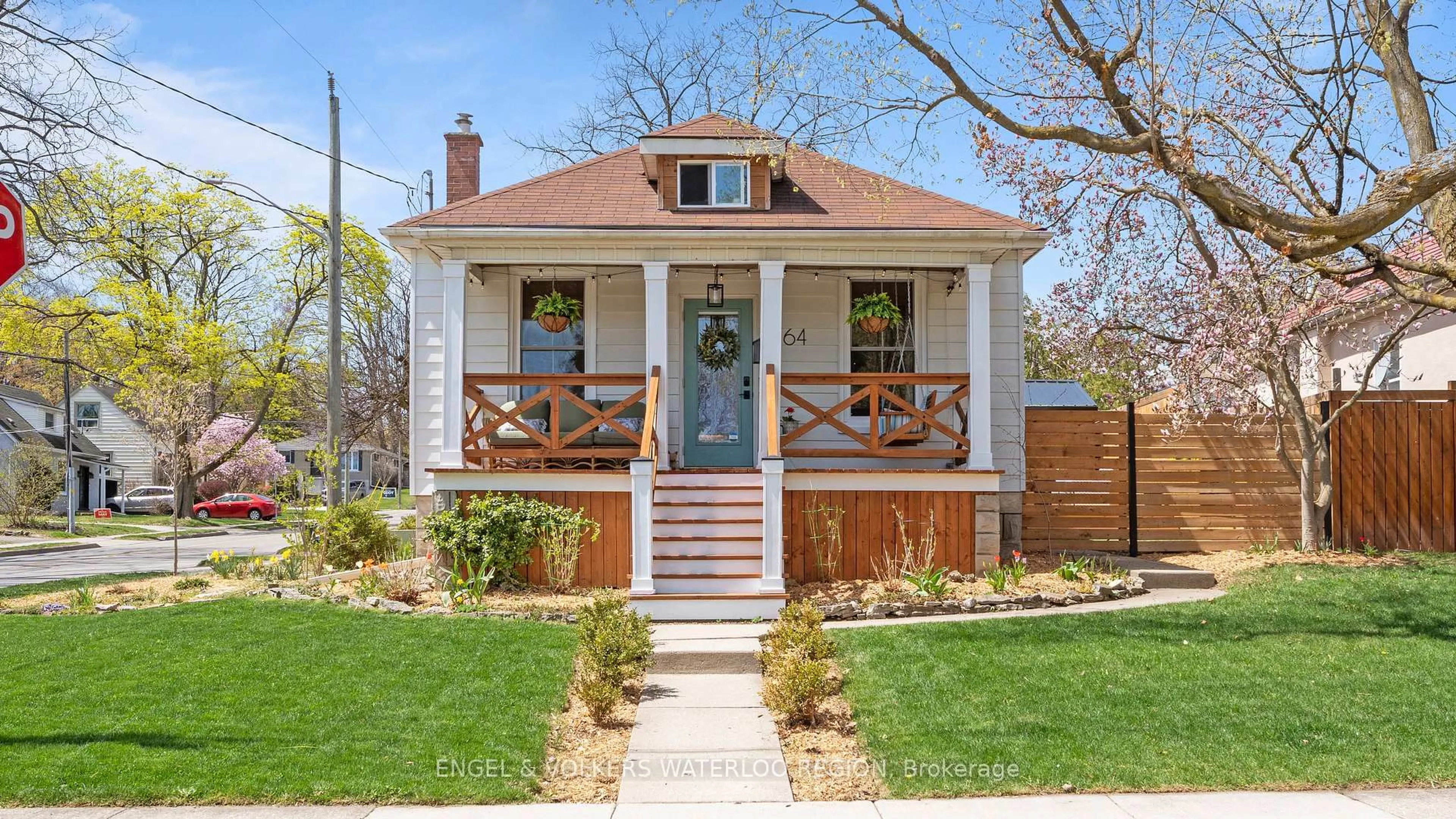 Home with brick exterior material, street for 64 Forest Rd, Cambridge Ontario N1S 3B5