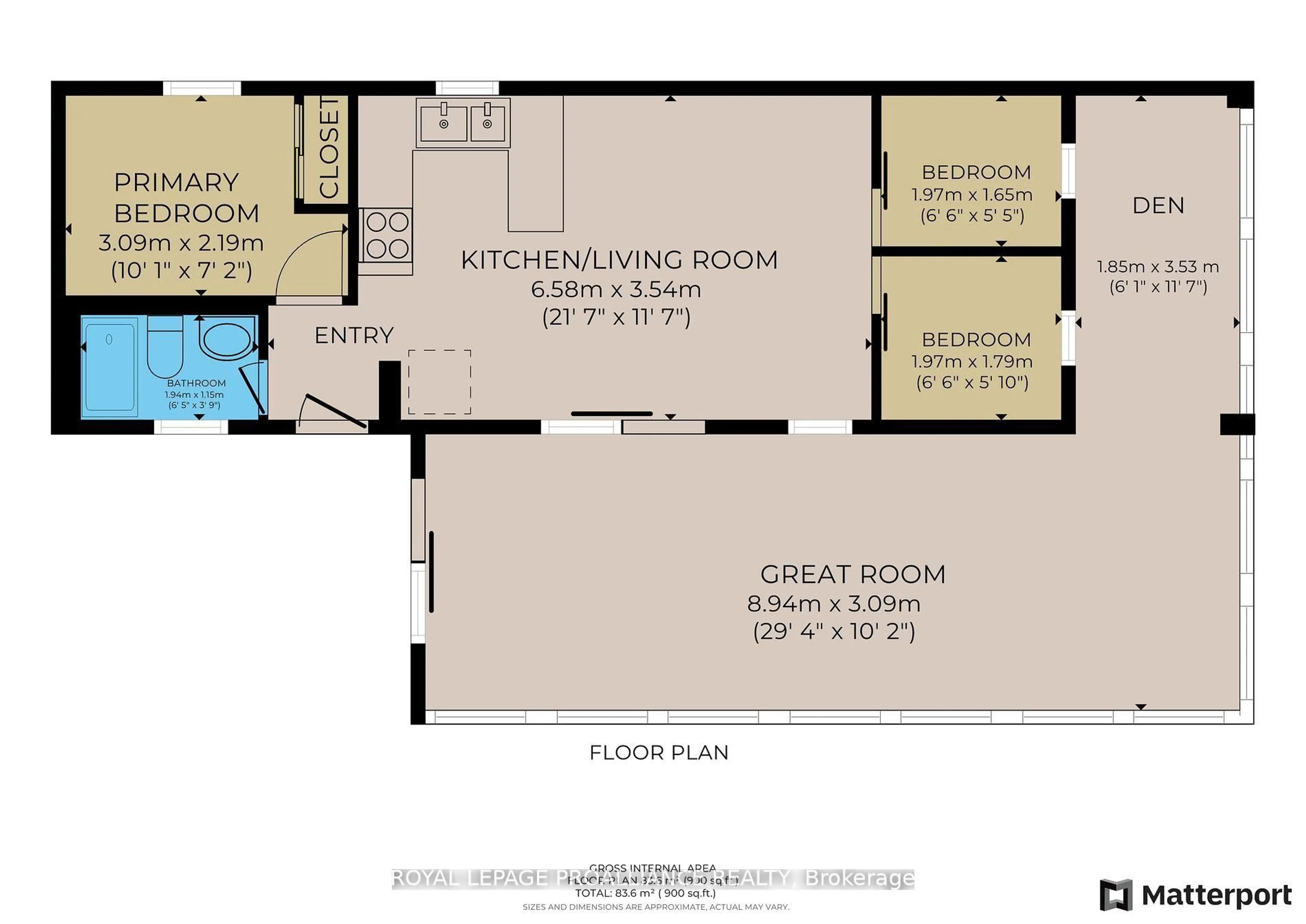 Floor plan for 486 County Rd 18-3 Park Meadow Lane, Prince Edward County Ontario K8V 1P0
