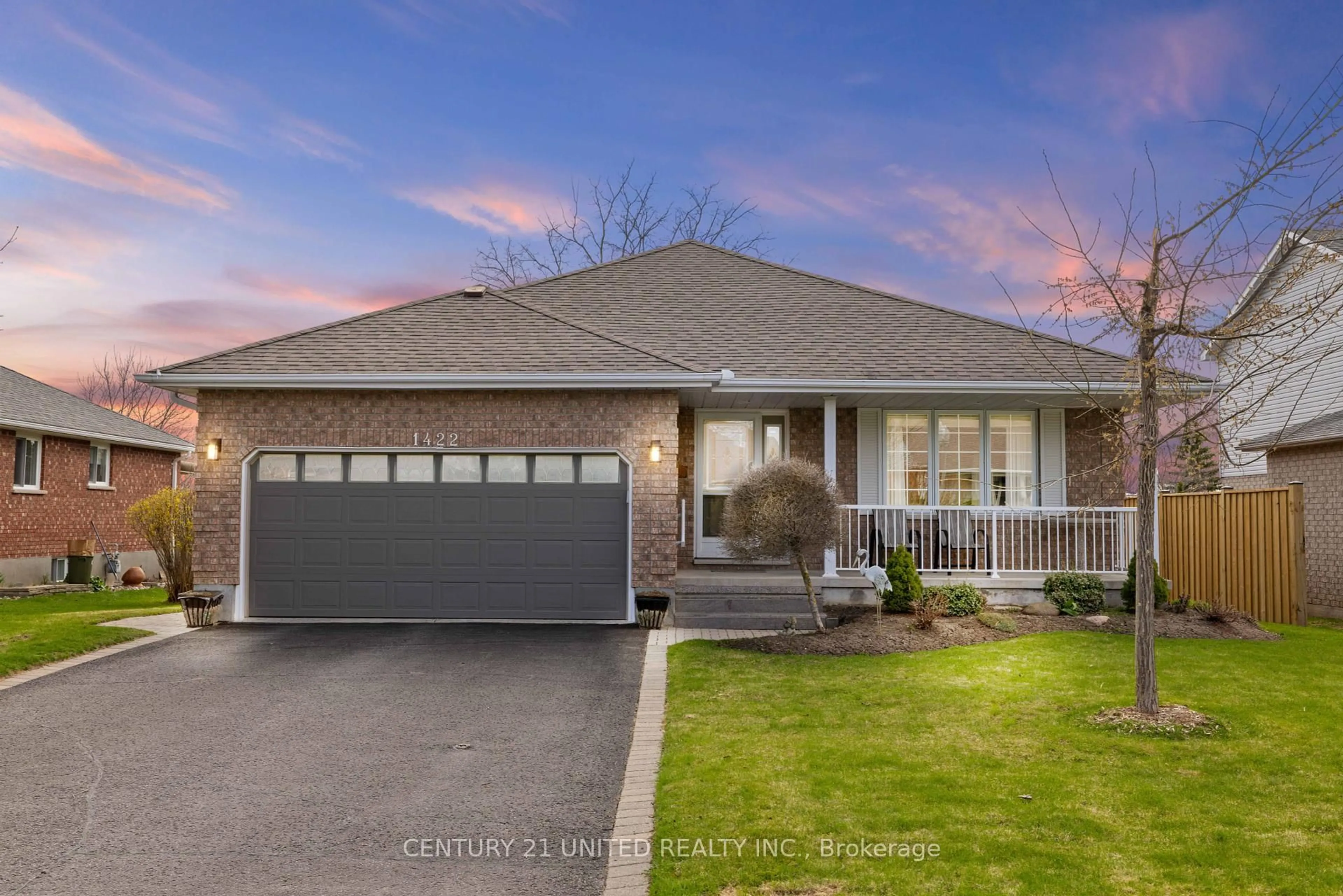 Home with brick exterior material, street for 1422 Glenforest Cres, Peterborough West Ontario K9K 2J1