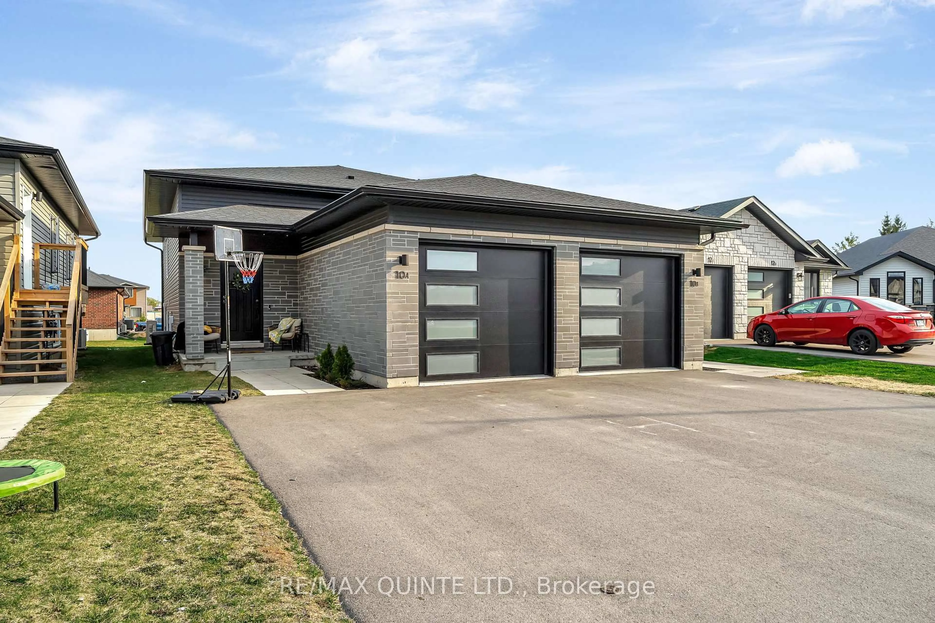 Home with brick exterior material, street for 10 Lehtinen Cres #A & B, Belleville Ontario K8P 0H4