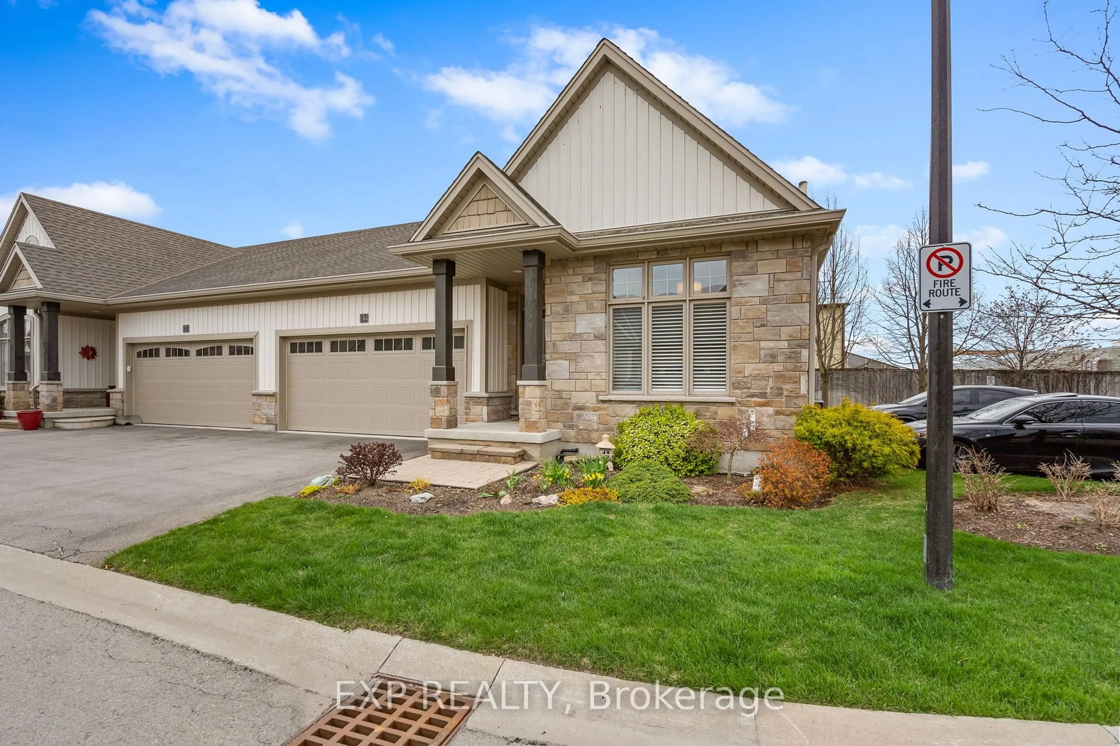 Home with brick exterior material, street for 12 Blossom Common N/A, St. Catharines Ontario L2M 0B3