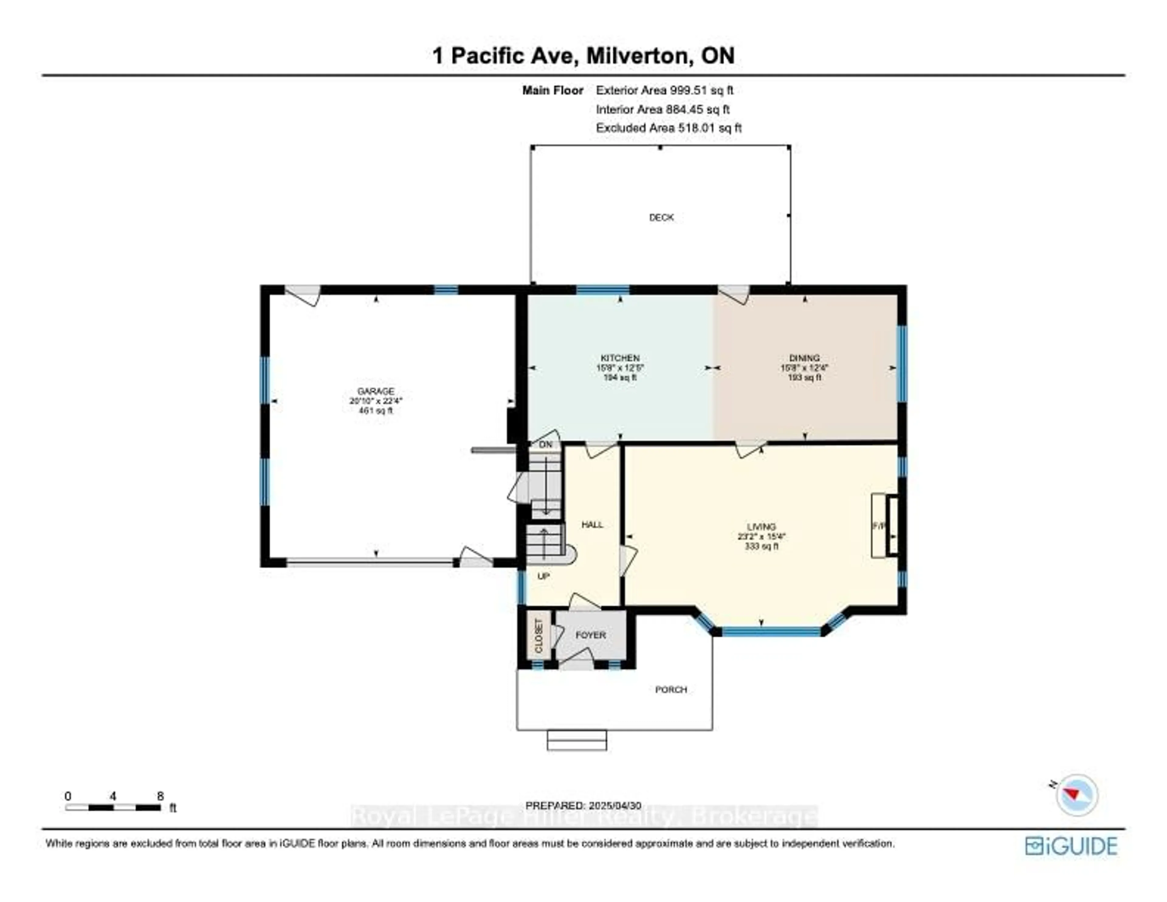 Floor plan for 1 Pacific Ave, Perth East Ontario N0K 1M0