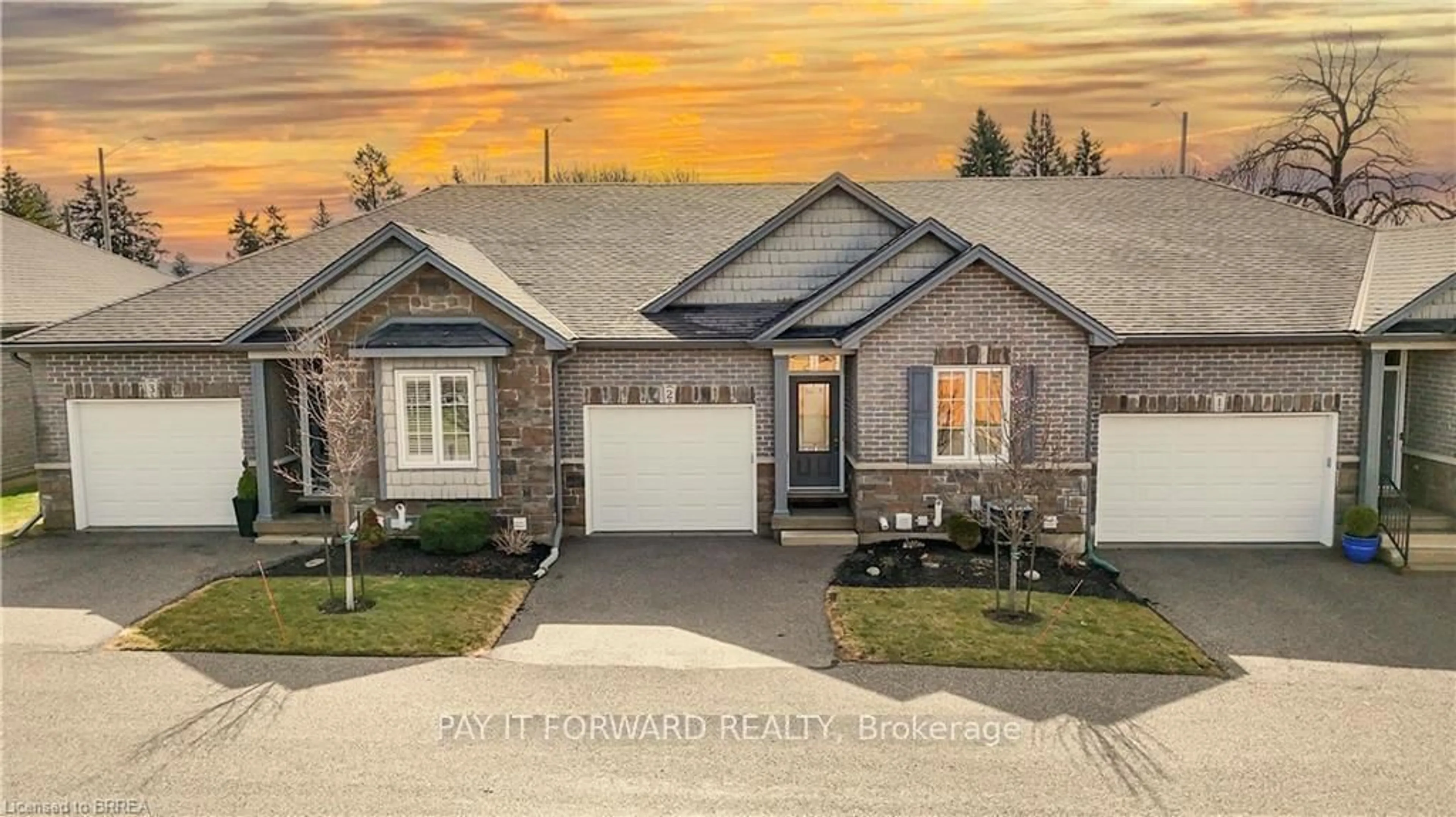 Home with brick exterior material, street for 244 Dundas St #2, Brant Ontario N3L 0B4