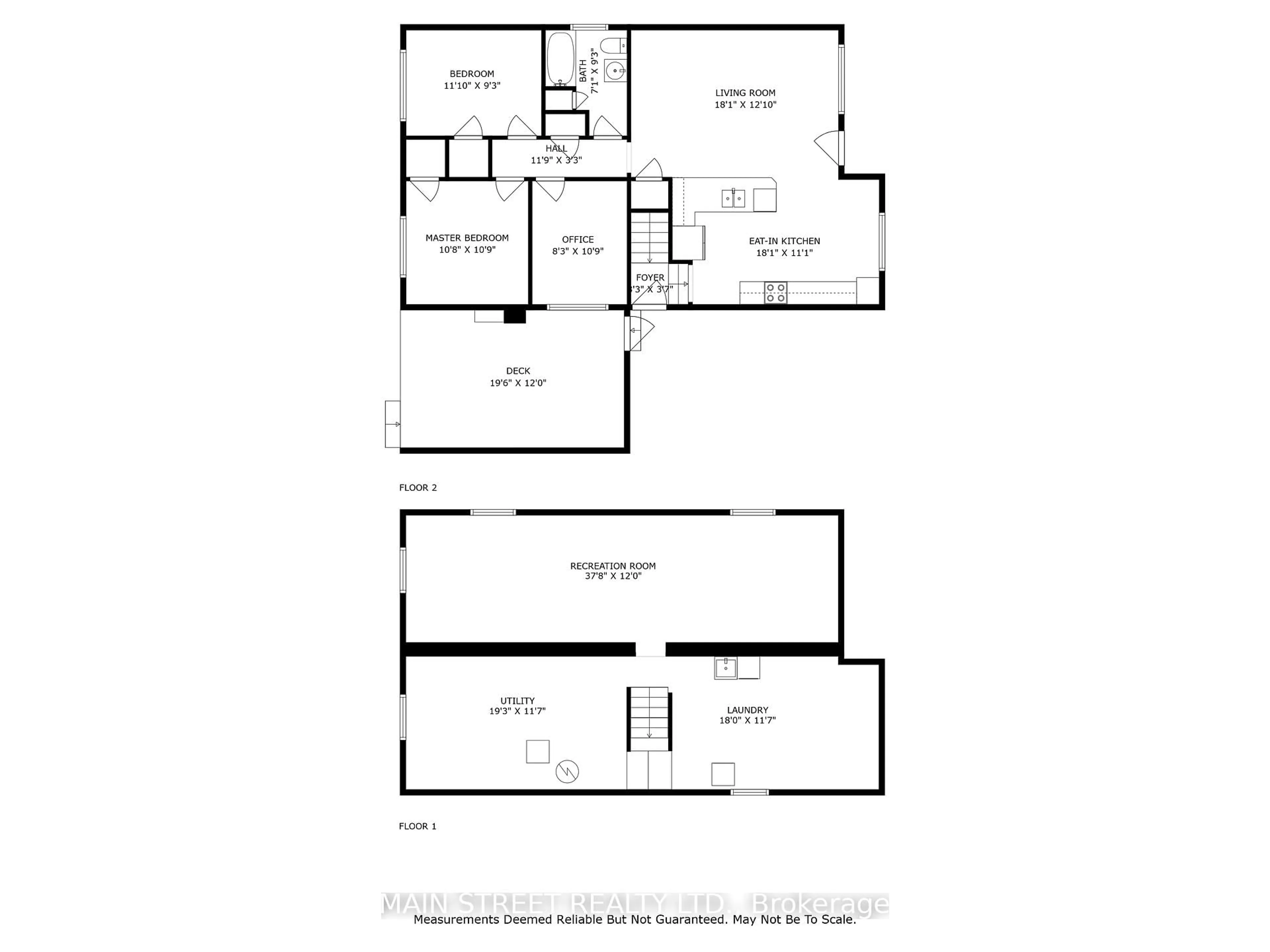 Floor plan for 246 FRANKLIN St, Kitchener Ontario N2A 1Y6