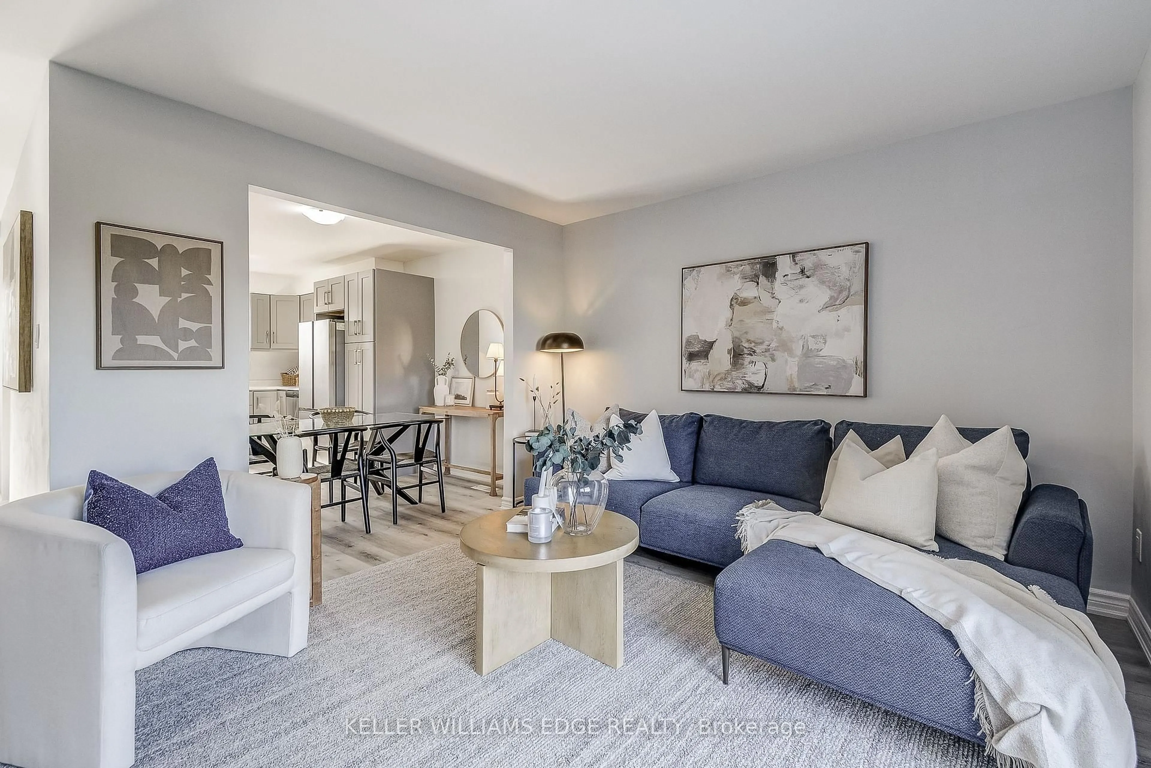 Living room with furniture, unknown for 1355 Upper Gage Ave #3, Hamilton Ontario L8W 1Y2