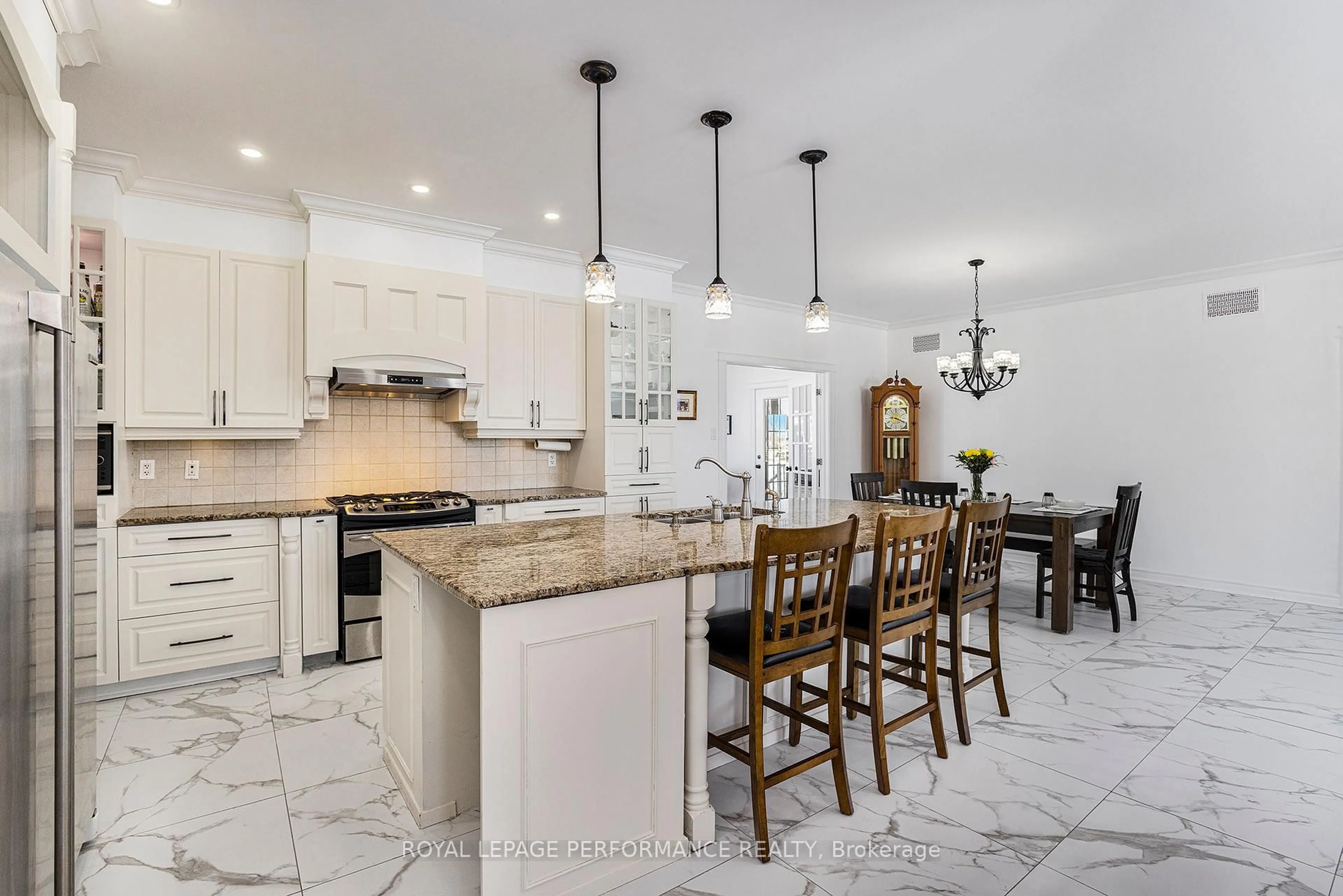 Open concept kitchen, ceramic/tile floor for 117 Route 25 Rte, Alfred and Plantagenet Ontario K0A 3K0