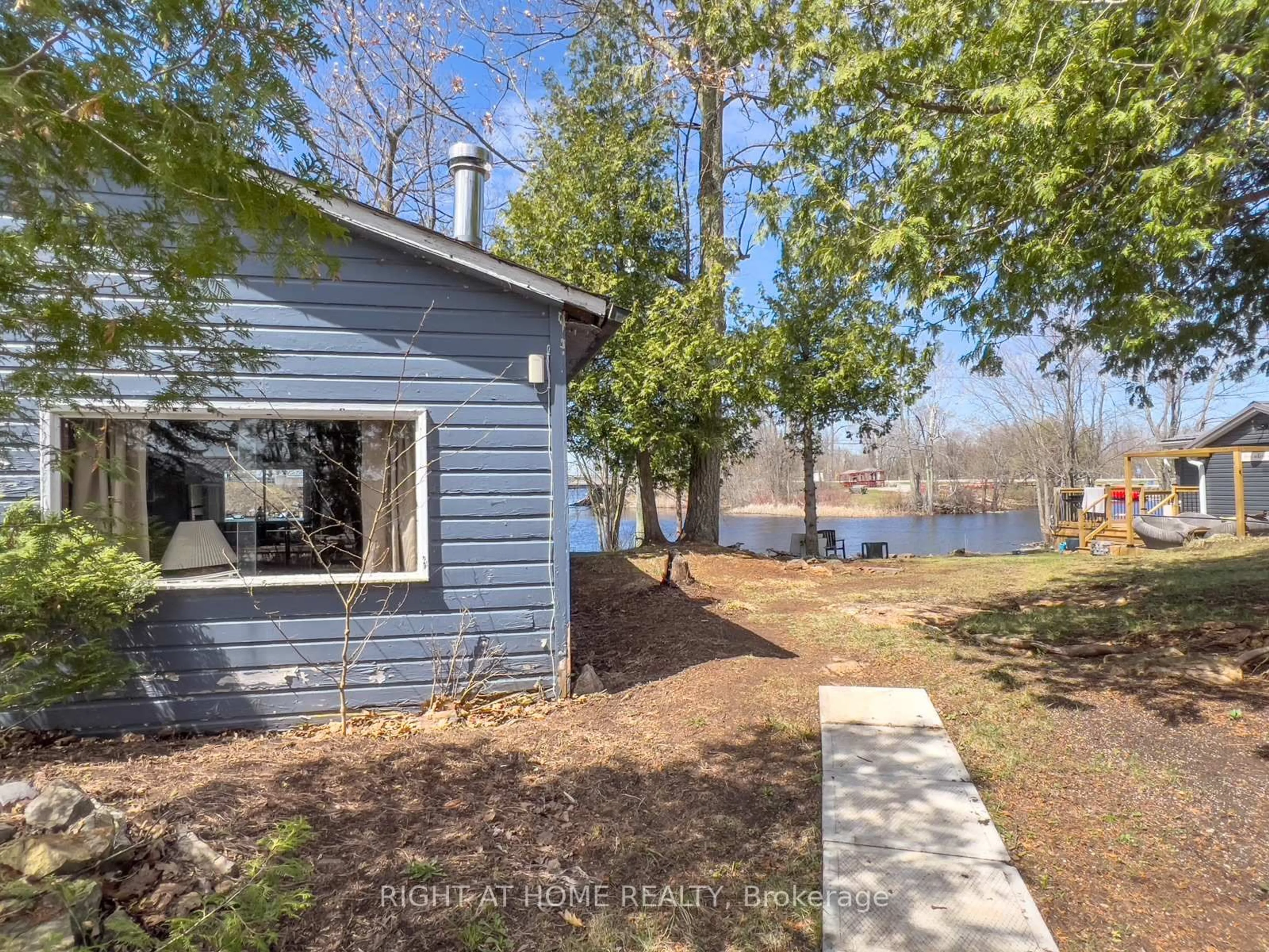 A pic from outside/outdoor area/front of a property/back of a property/a pic from drone, water/lake/river/ocean view for 16F Macdonald Cres, Madoc Ontario K0K 2K0
