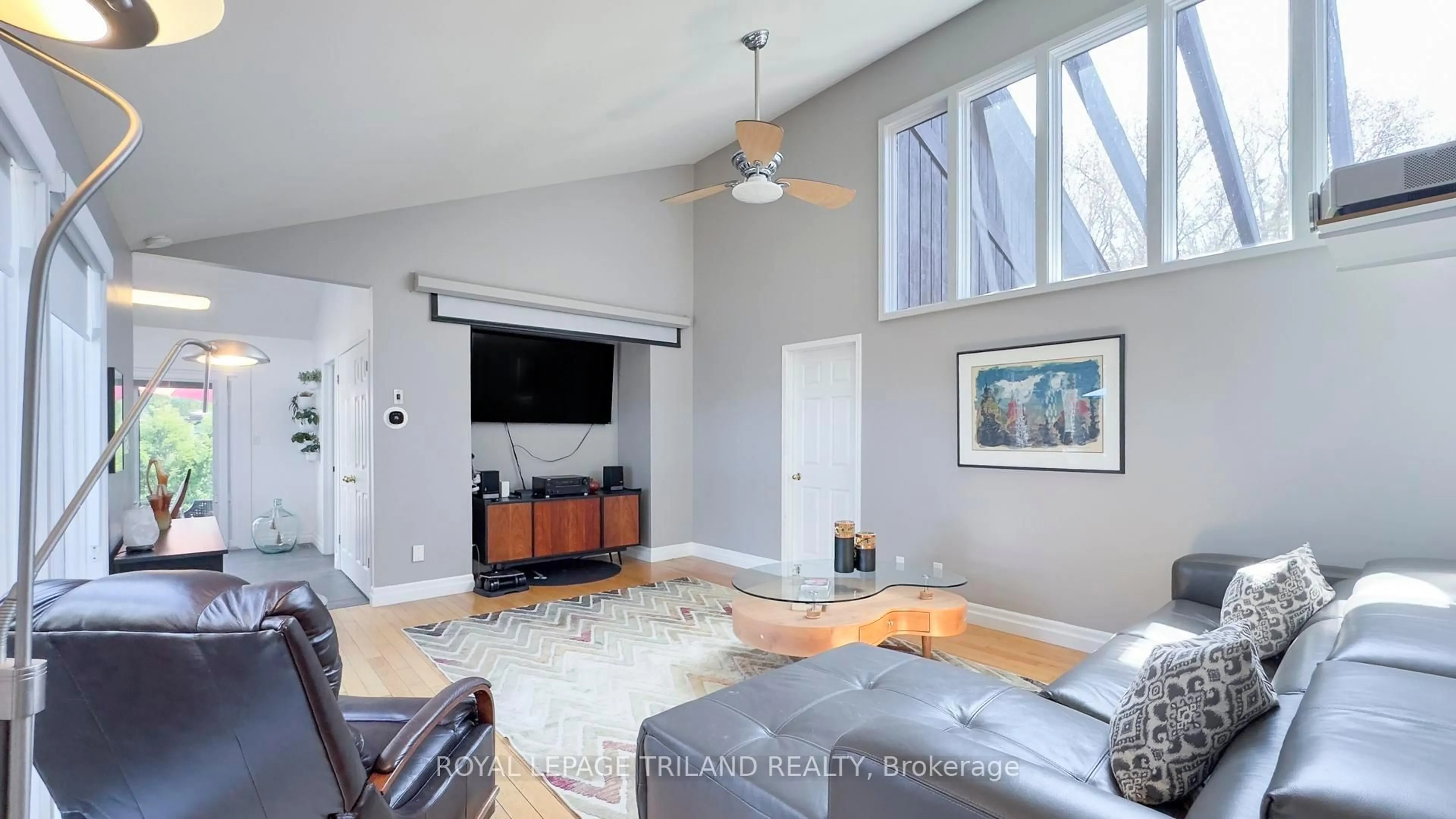 Living room with furniture, unknown for 7644 Riverside Dr, Lambton Shores Ontario N0M 2L0