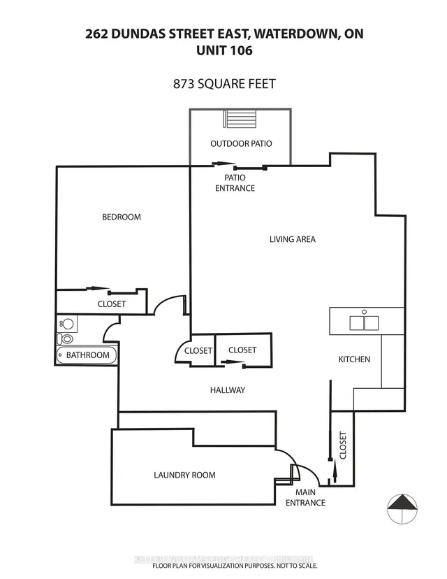 Additional property image - 262 Dundas St Unit 106