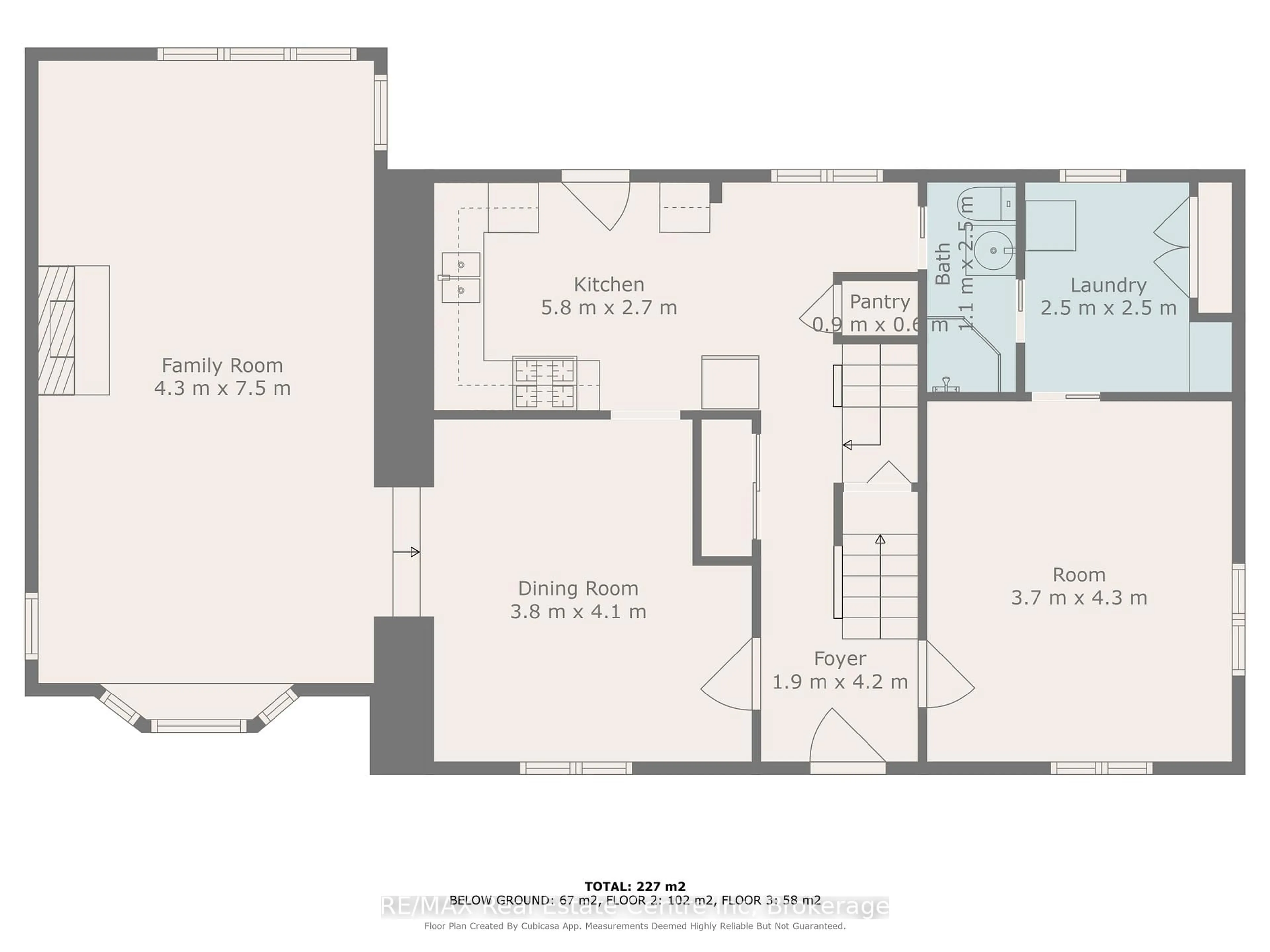 Floor plan for 49 Albert St, Guelph Ontario N1G 1C7