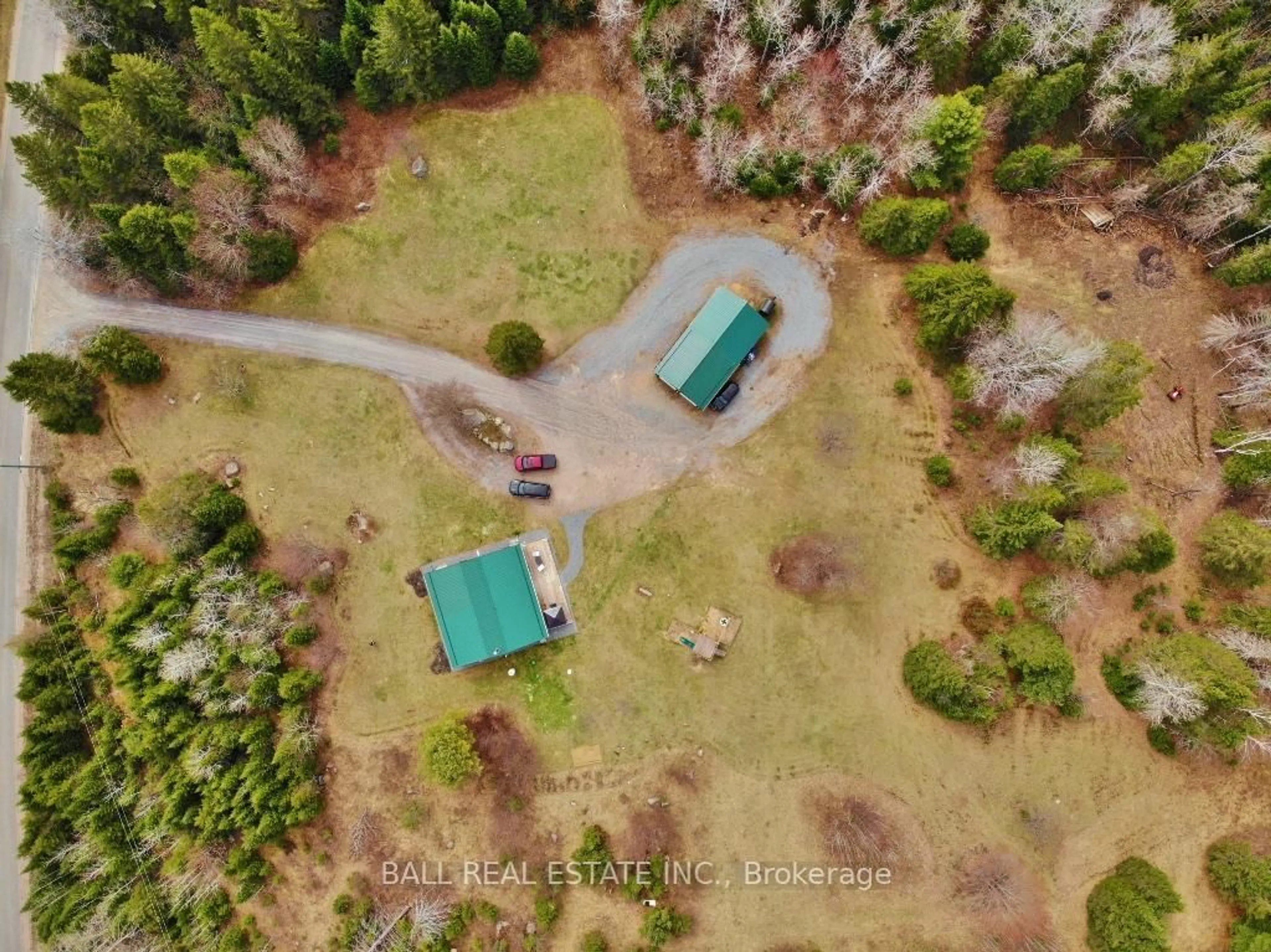 A pic from outside/outdoor area/front of a property/back of a property/a pic from drone, forest/trees view for 564 Mayo Lake Rd, Carlow/Mayo Ontario K0L 2M0
