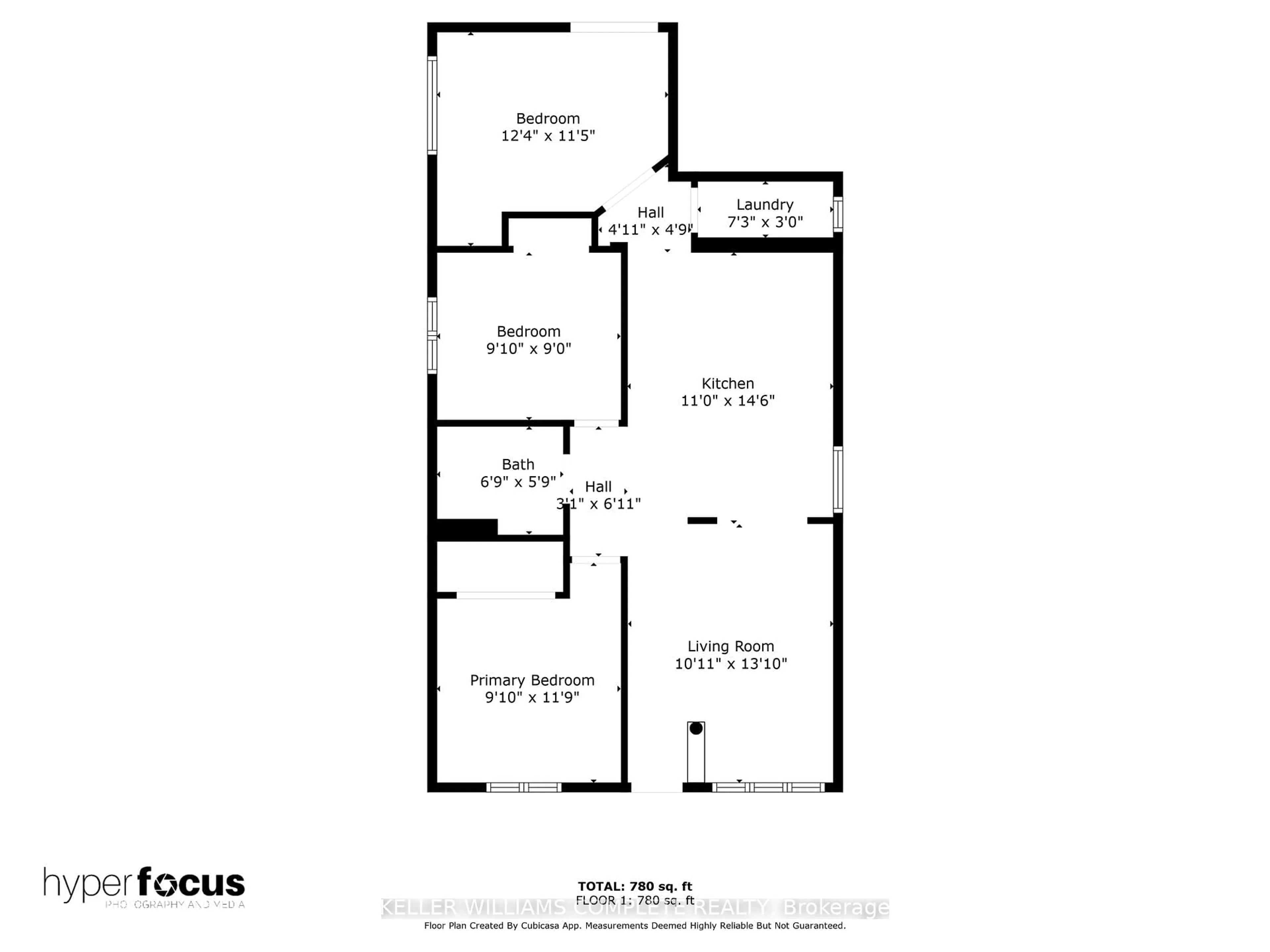 Floor plan for 136 East 45th St, Hamilton Ontario L8T 3K1