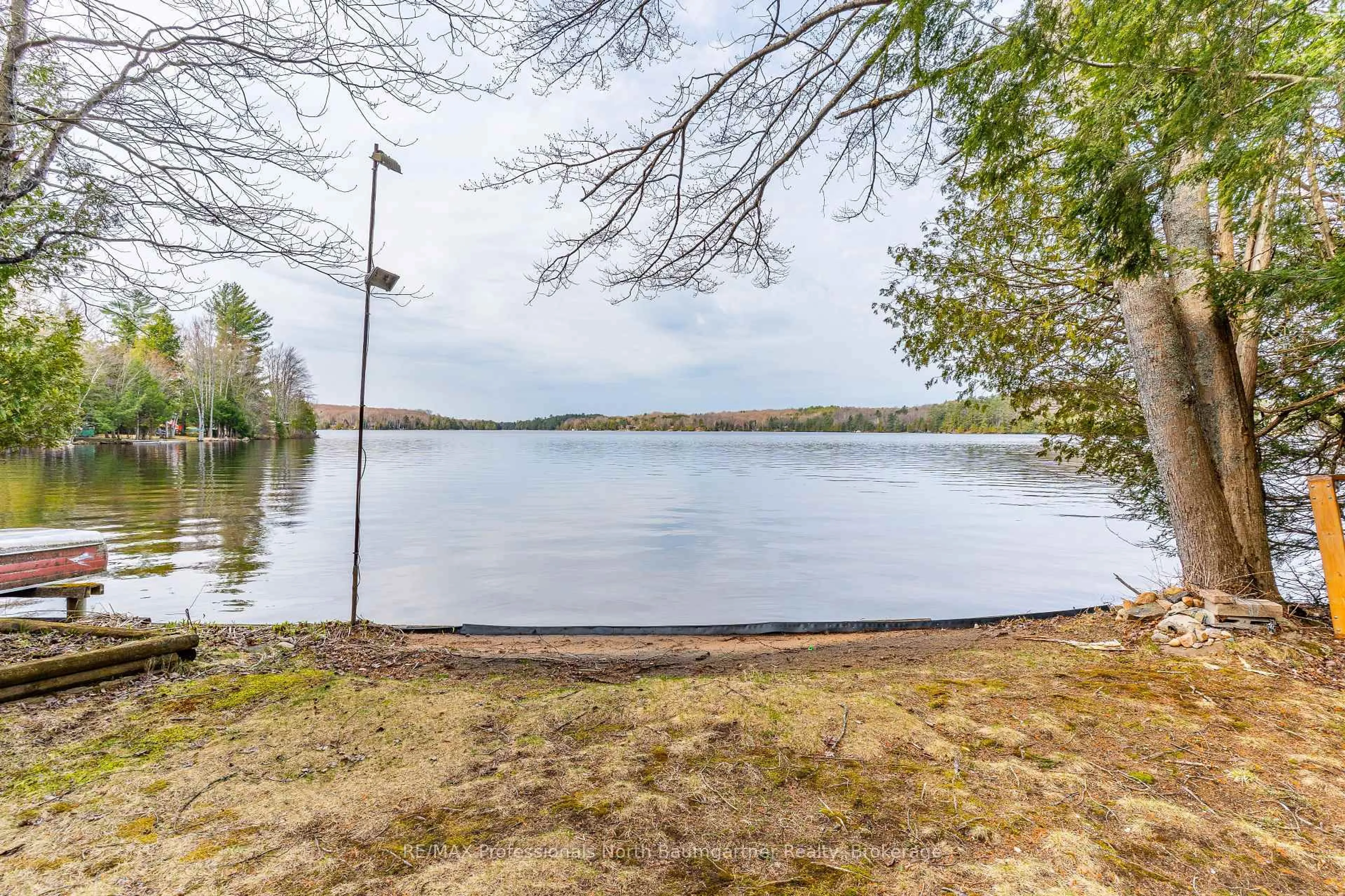Patio, water/lake/river/ocean view for 1189 Marathon Dr, Minden Hills Ontario K0M 2K0
