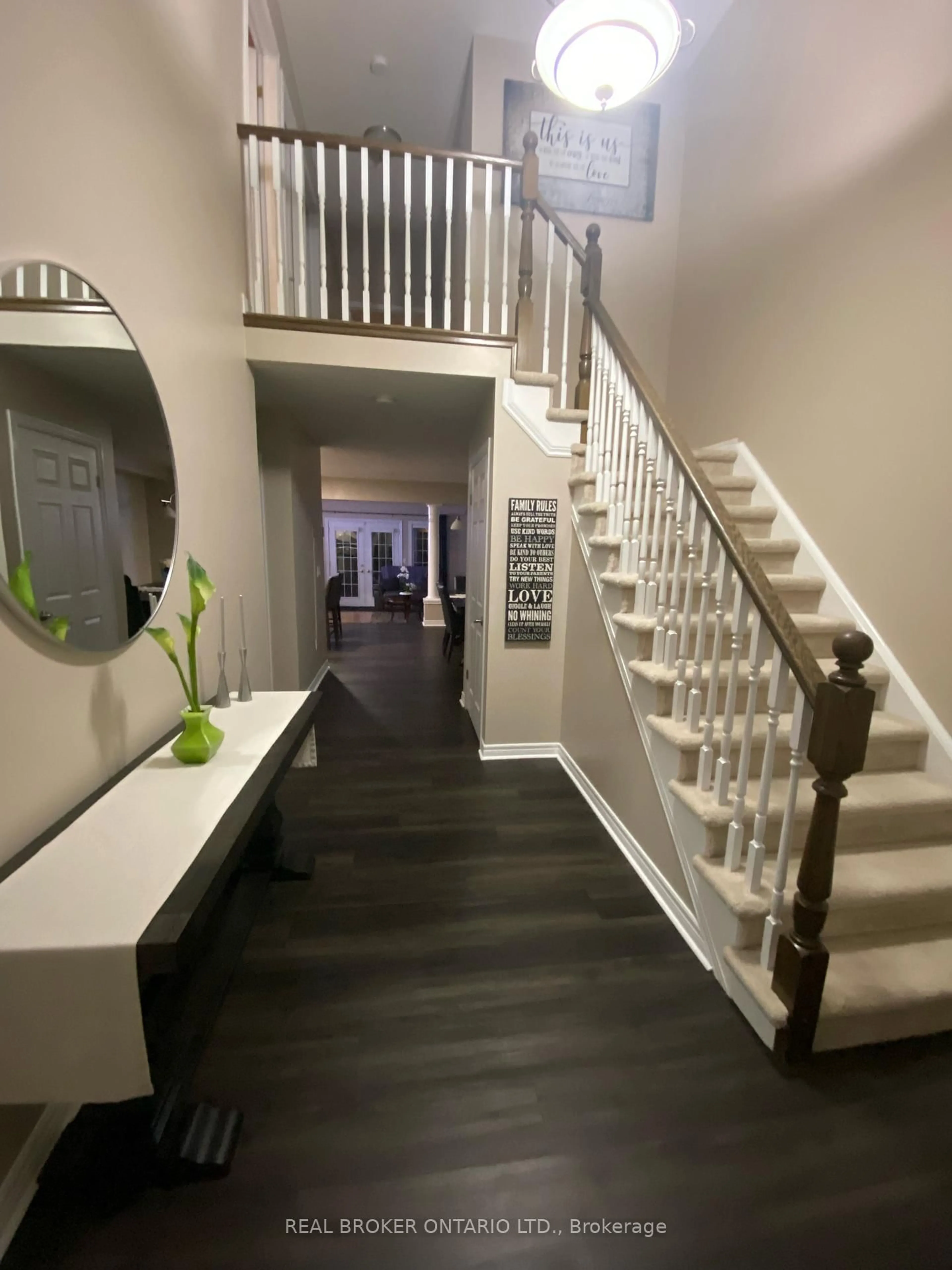 Indoor entryway for 47 Olivewood Way, Cambridge Ontario N3C 4P1