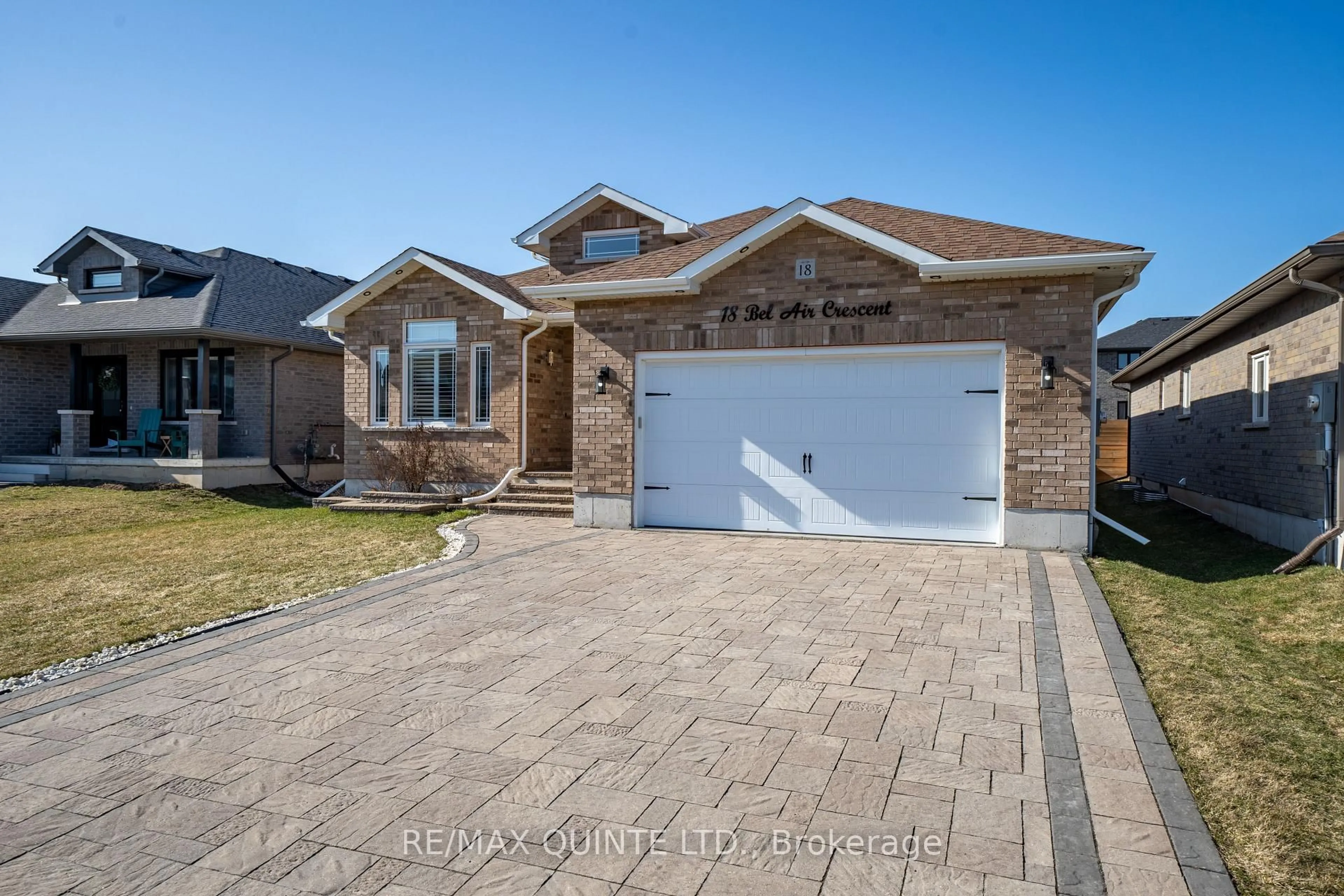 Home with brick exterior material, street for 18 Bel Air Cres, Quinte West Ontario K8V 0H4