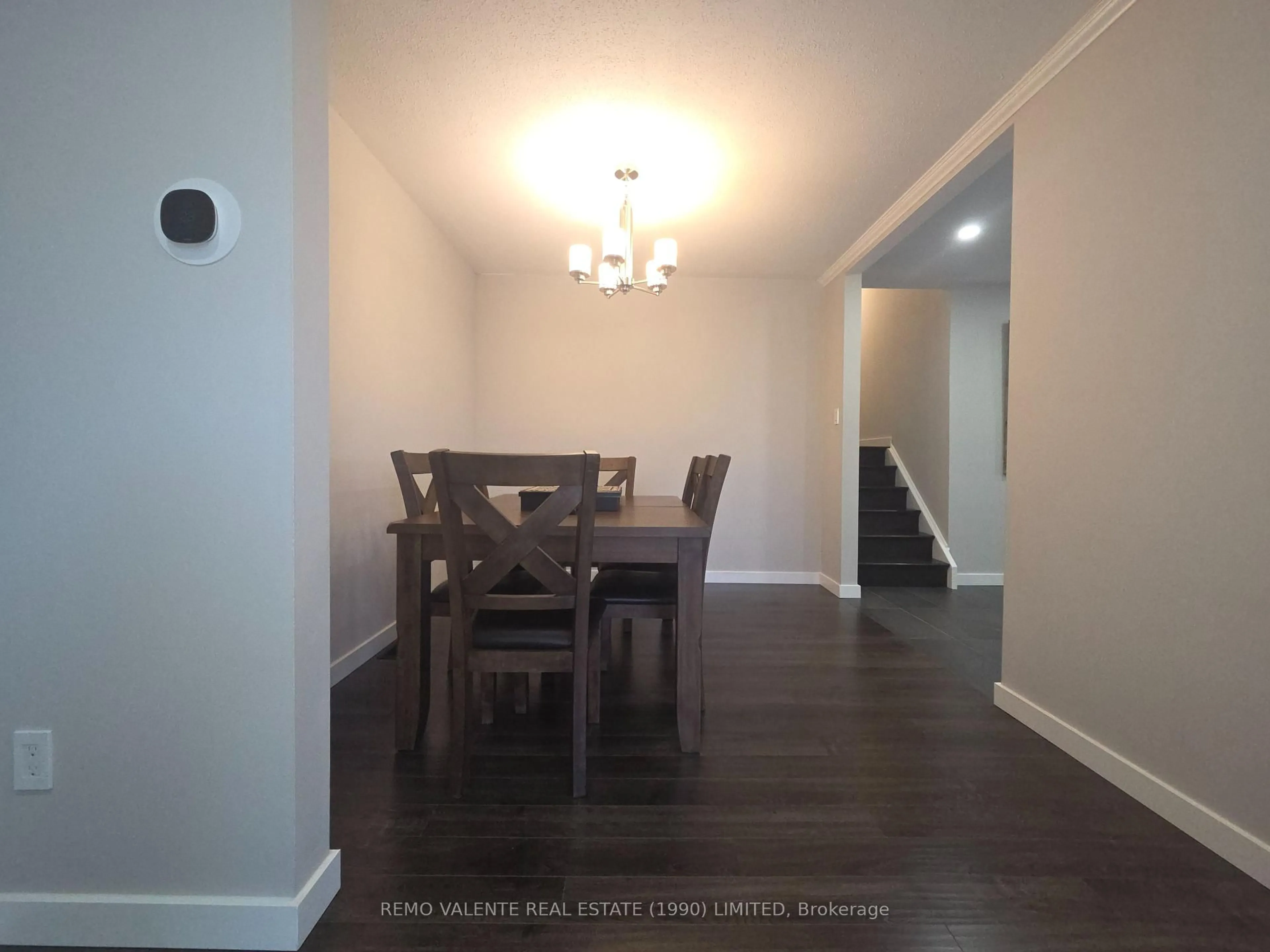 Dining room, wood/laminate floor for 83 Genevive Pl, London East Ontario N5Y 4X2