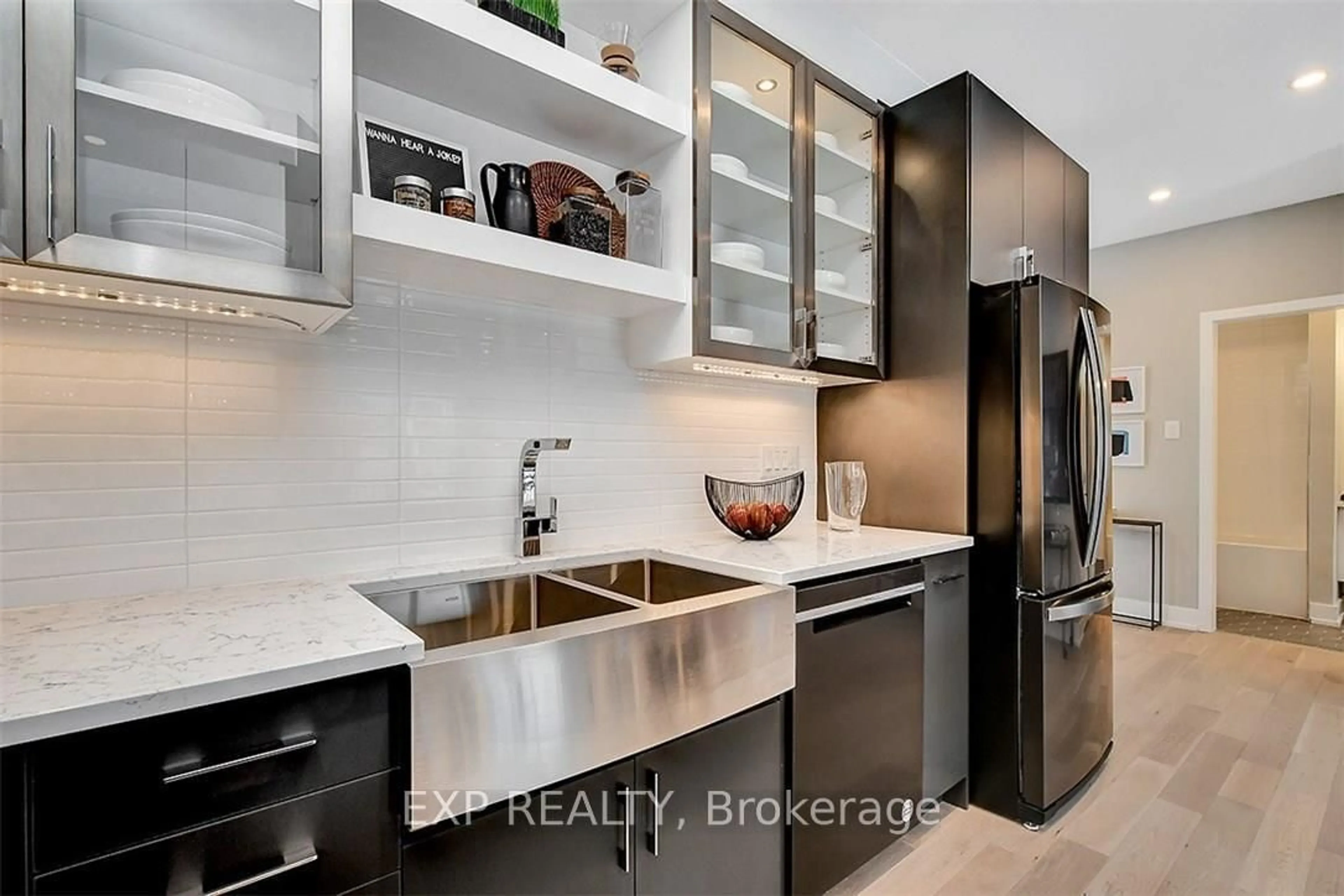 Contemporary kitchen, ceramic/tile floor for 3600 BRIAN COBURN Blvd #2313, Ottawa Ontario K4A 0M7