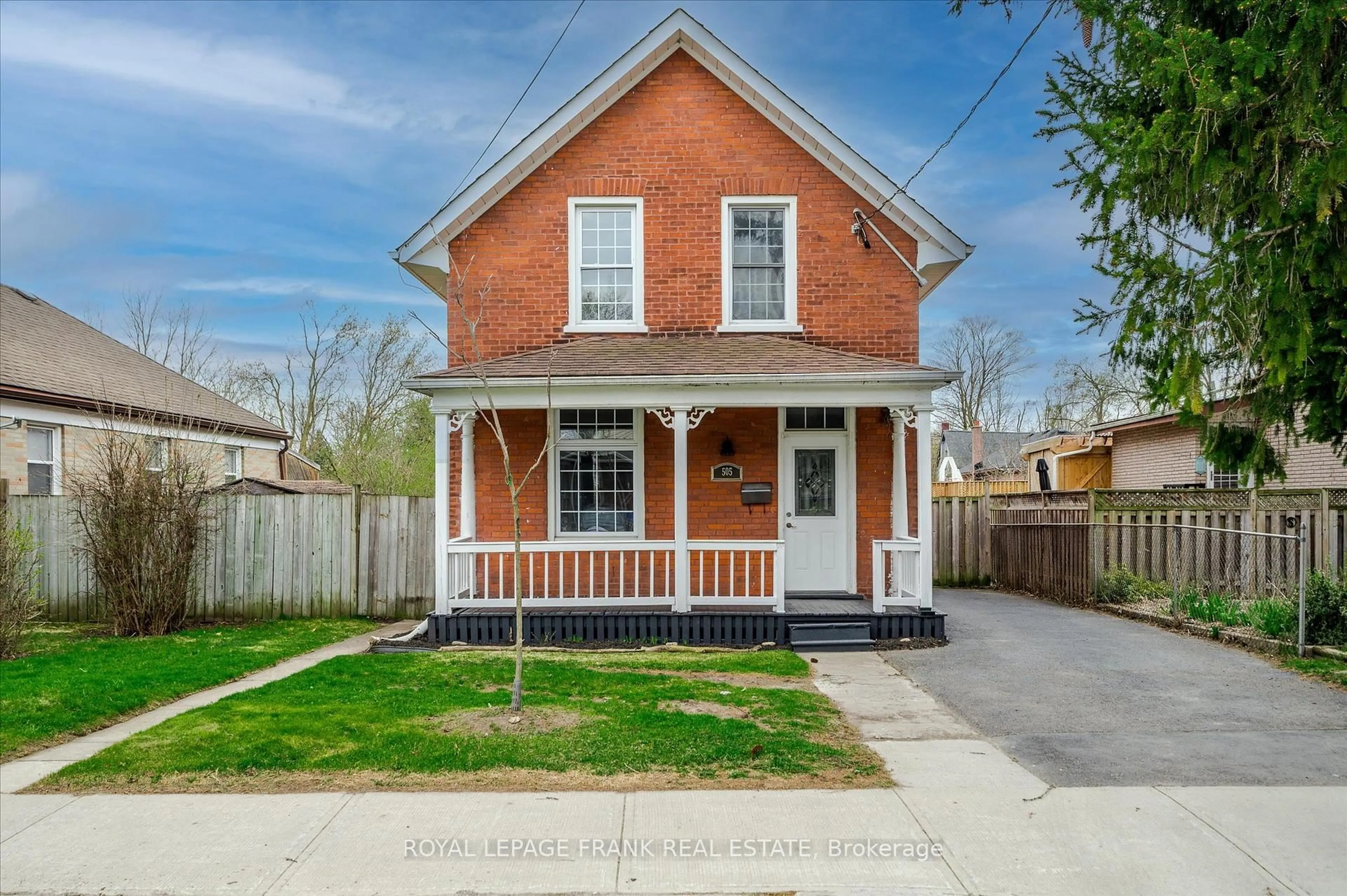 Home with brick exterior material, street for 505 Chamberlain St, Peterborough Central Ontario K9J 4L3