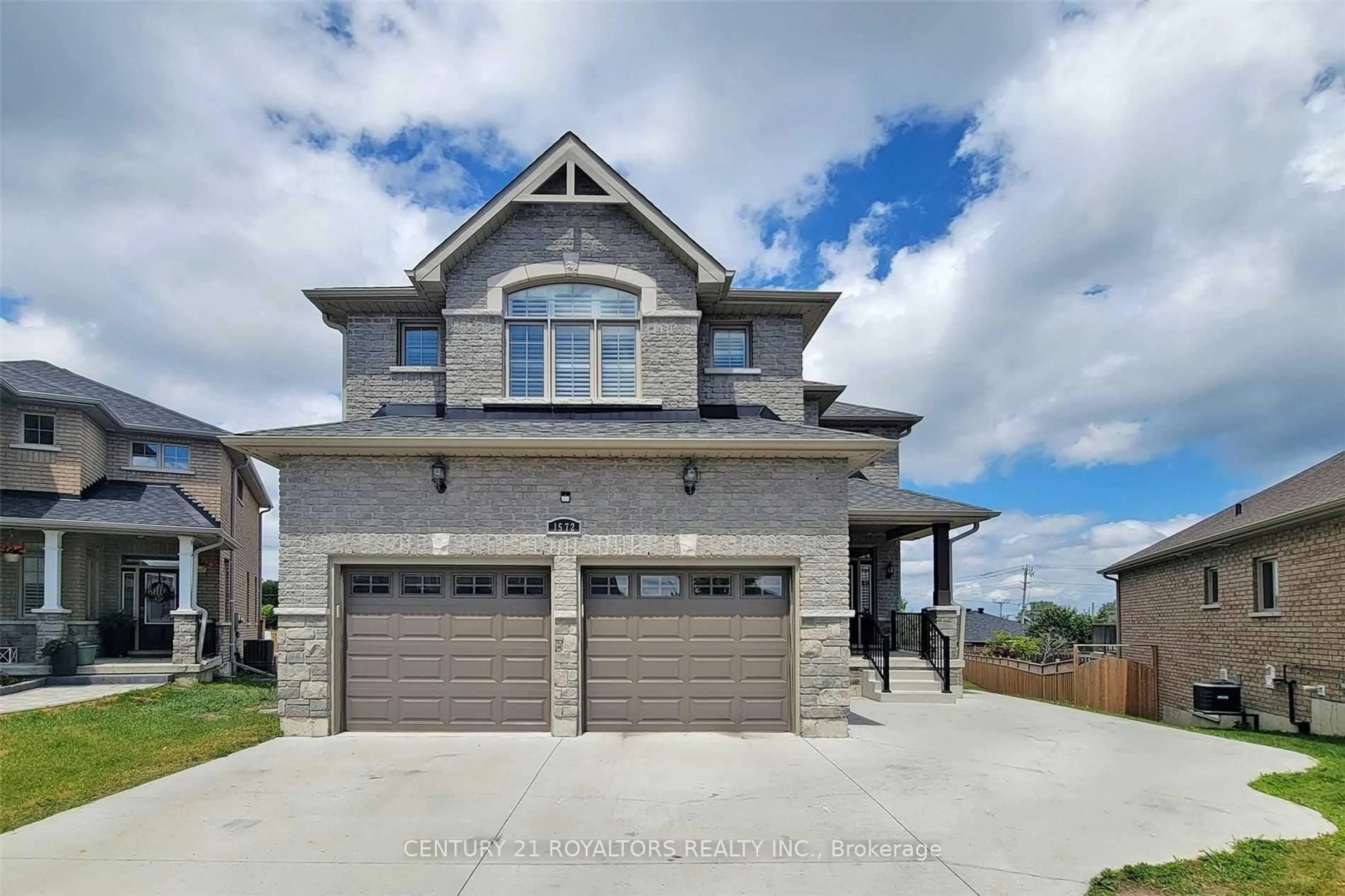 Home with brick exterior material, street for 1572 Cahill Dr, Peterborough West Ontario K9K 0G6