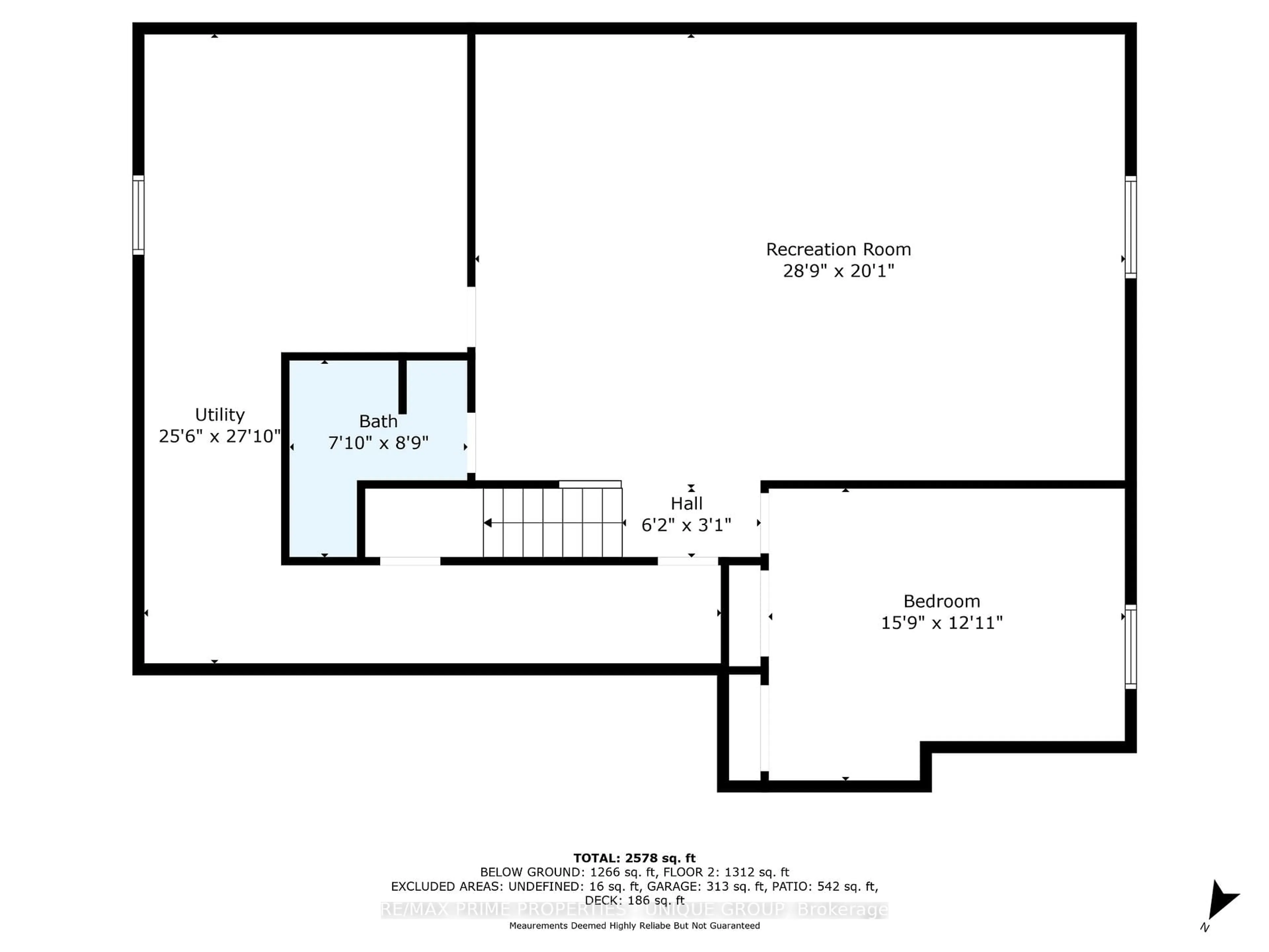 Floor plan for 675 Bentinck Dr, St. Clair Ontario N0N 1G0
