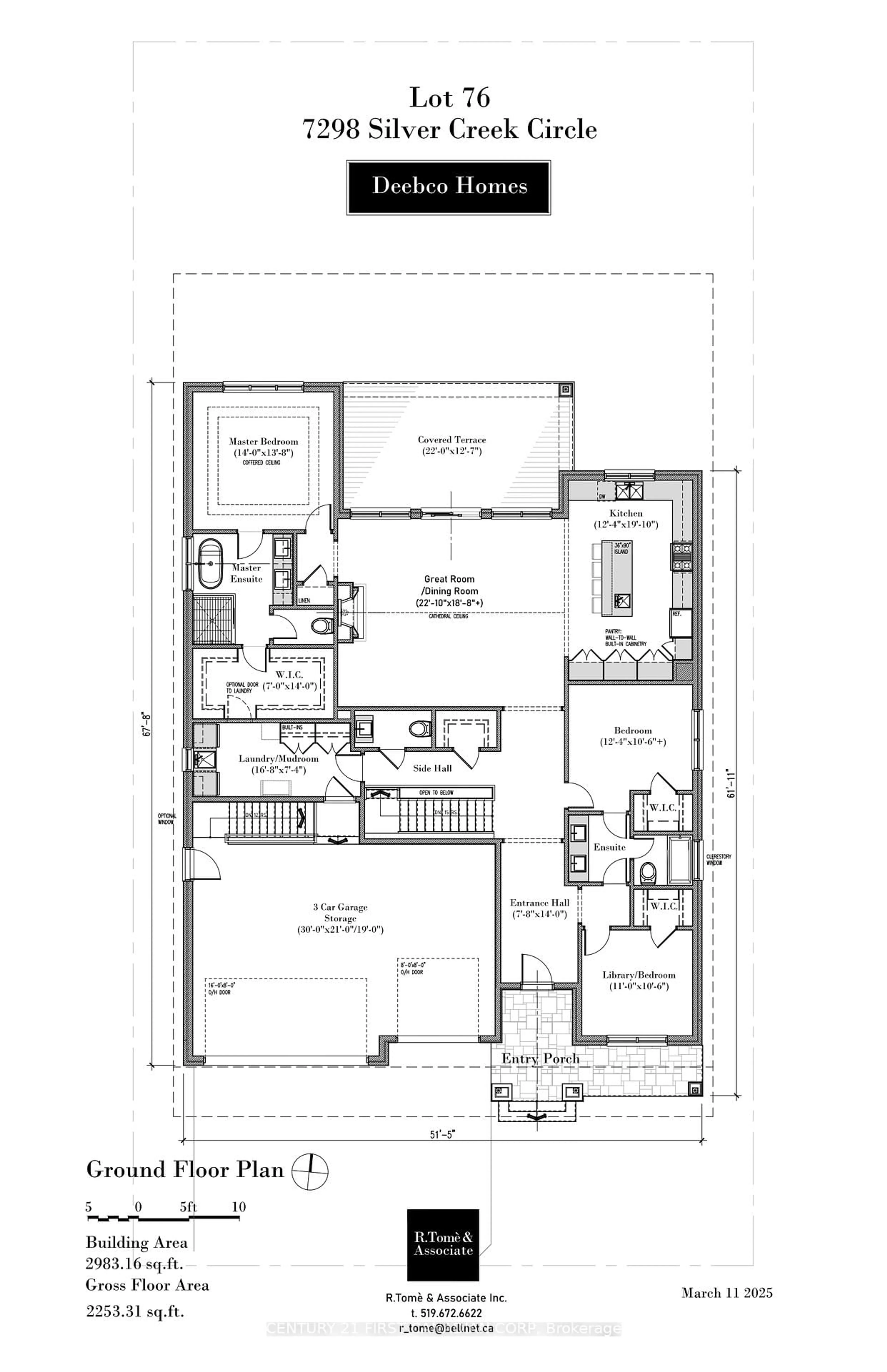 Floor plan for Lot 76 Silver Creek Circ, London South Ontario N6P 0G9