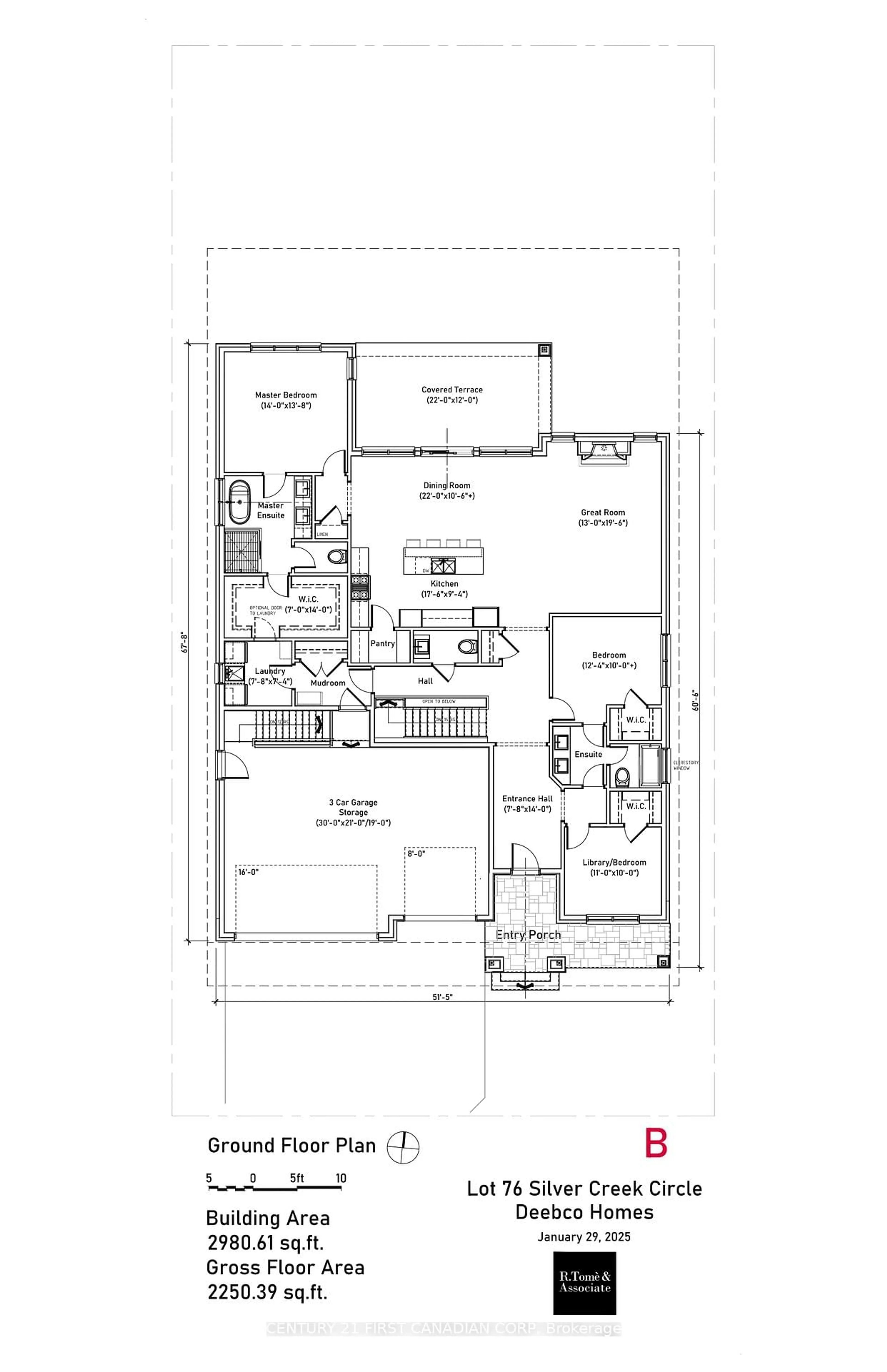 Floor plan for Lot 76 Silver Creek Circ, London South Ontario N6P 0G9