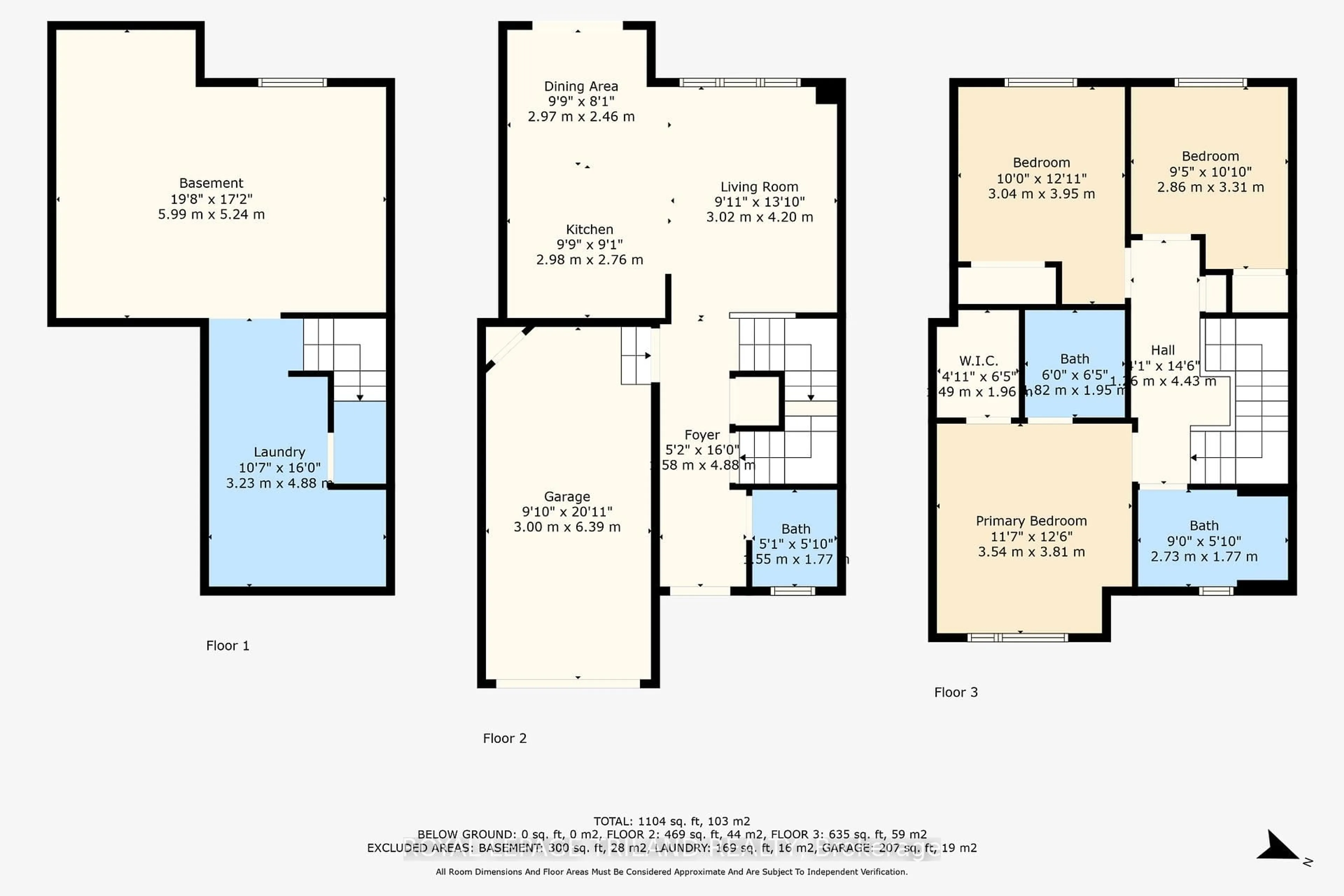 Floor plan for 1273 Michael Circ, London East Ontario N5V 0B8
