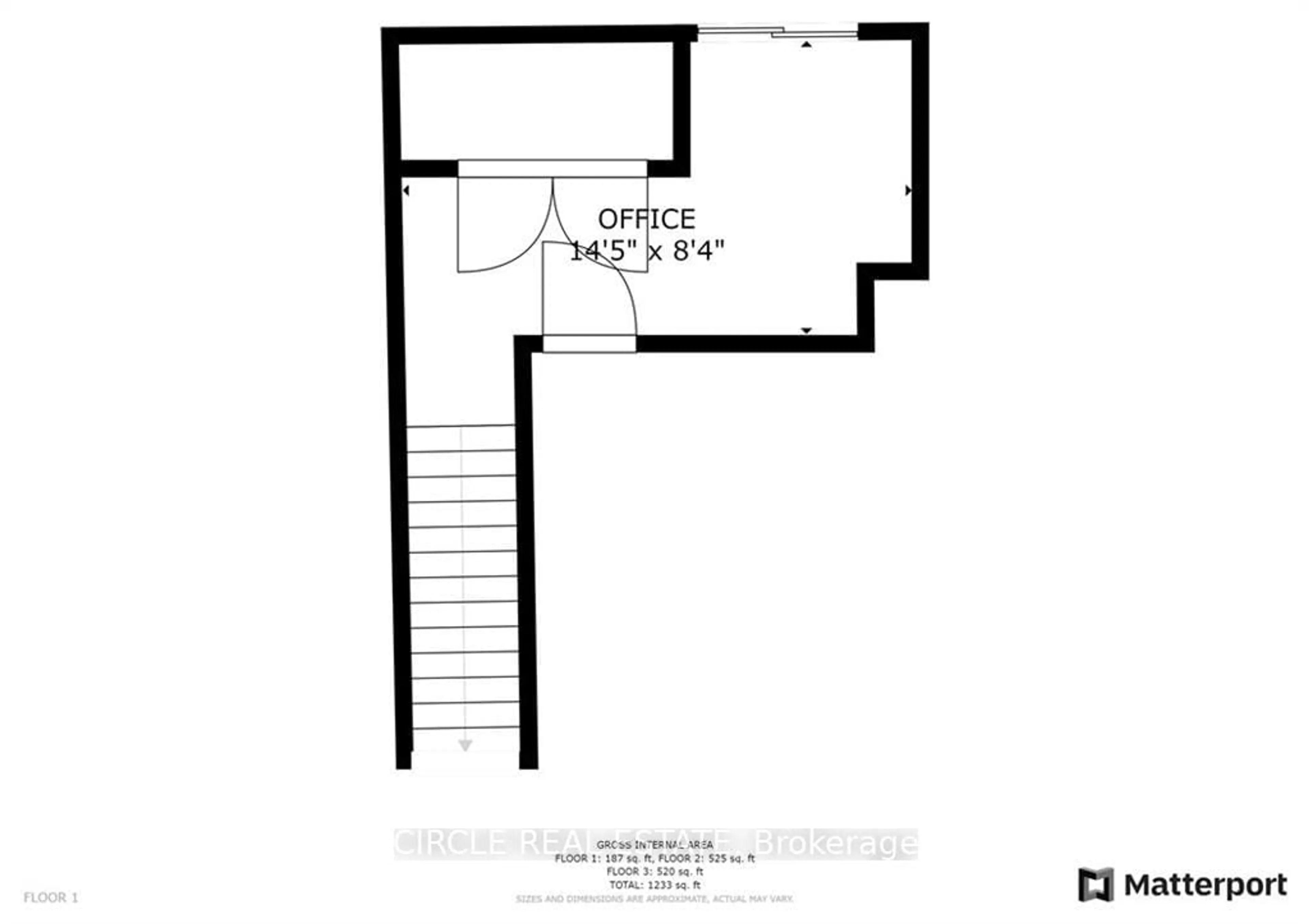 Floor plan for 4 Could Lane, Hamilton Ontario L9G 0H2