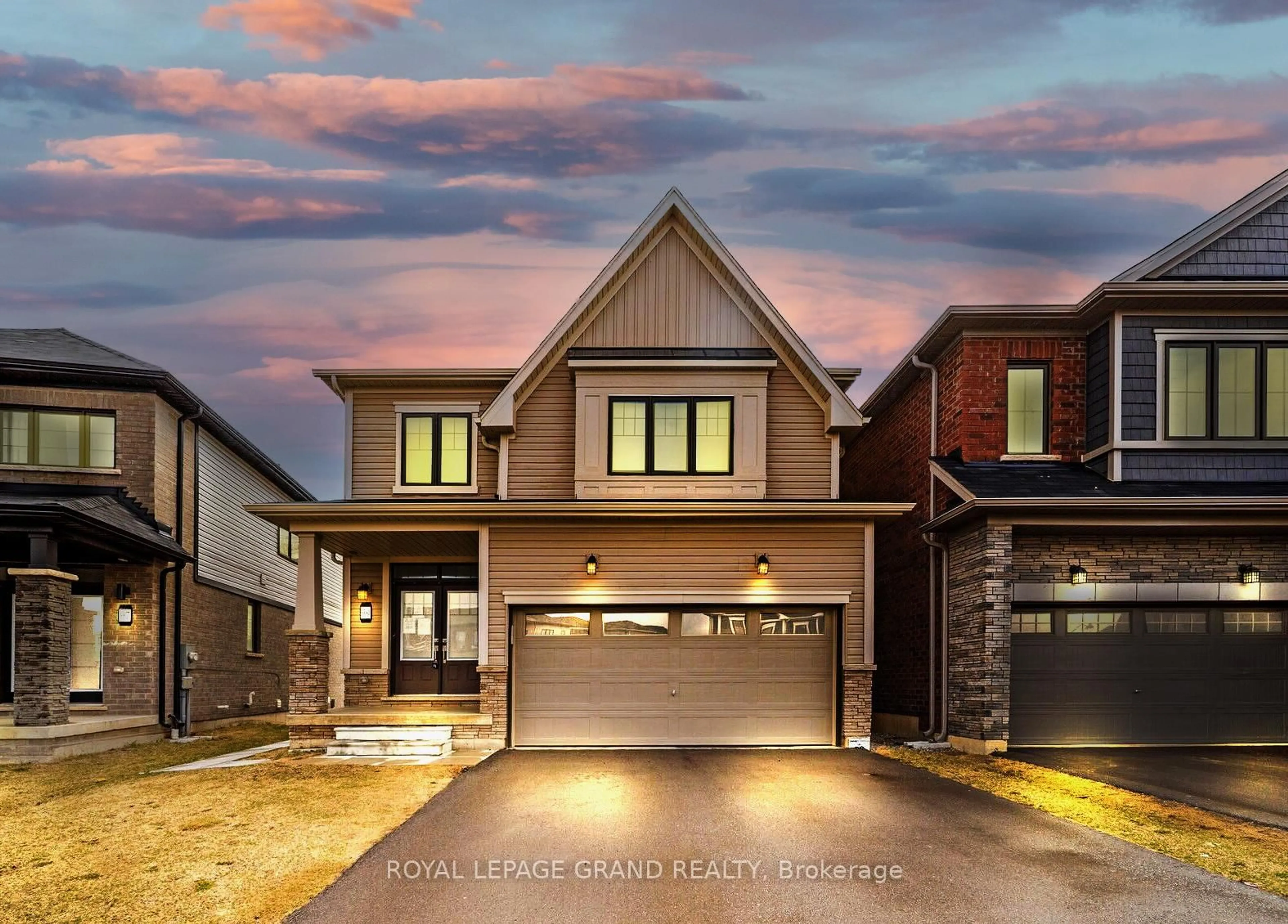 Home with brick exterior material, street for 99 Anderson Rd, Brantford Ontario N3T 5L5