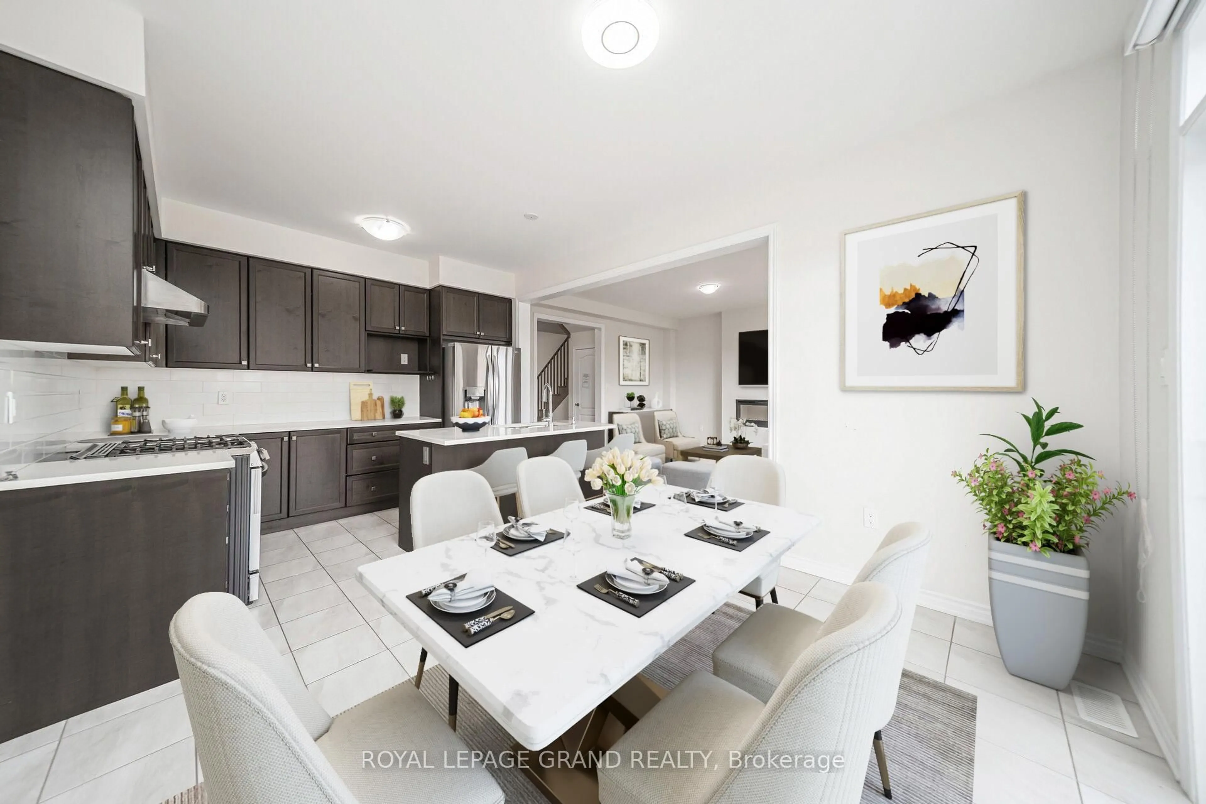 Open concept kitchen, unknown for 99 Anderson Rd, Brantford Ontario N3T 5L5