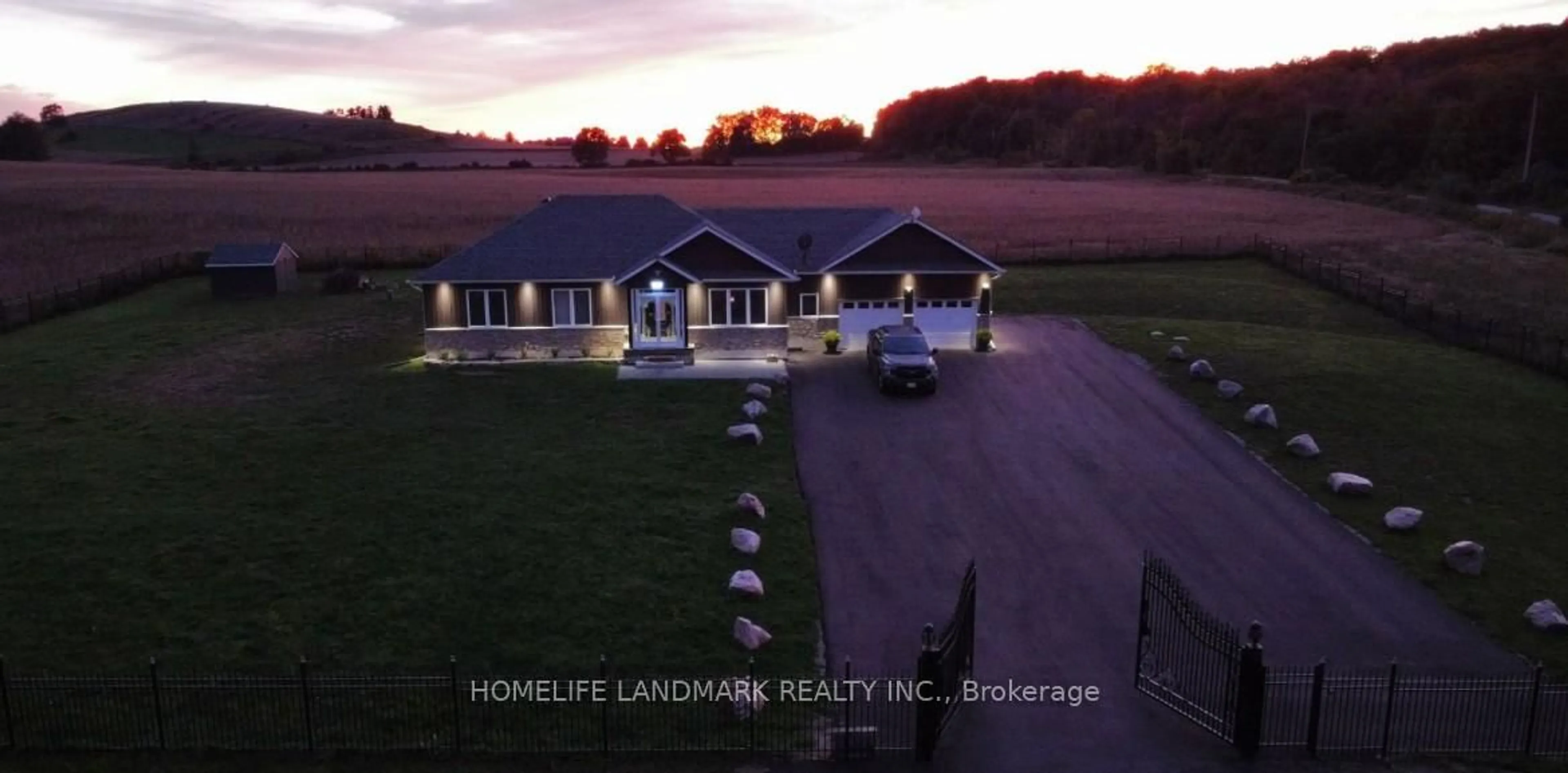A pic from outside/outdoor area/front of a property/back of a property/a pic from drone, unknown for 3780 Dejong Rd, Hamilton Township Ontario K9A 4J9